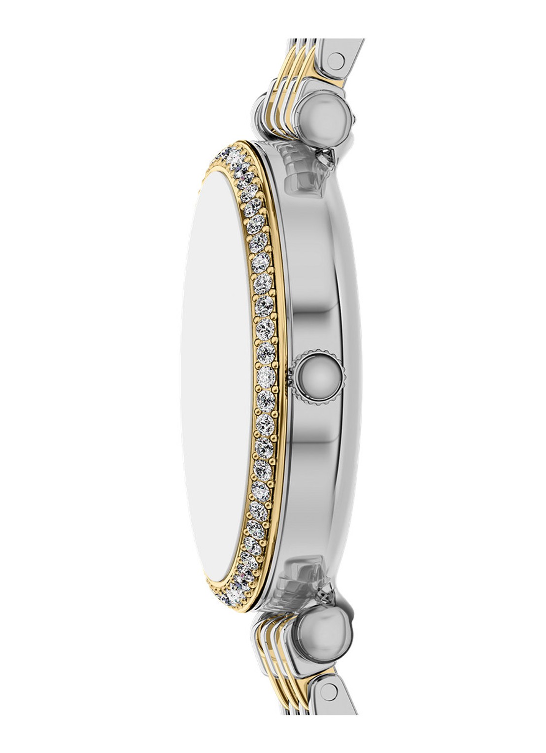 Fossil Carlie horloge ES5438 - detail 2 zilver