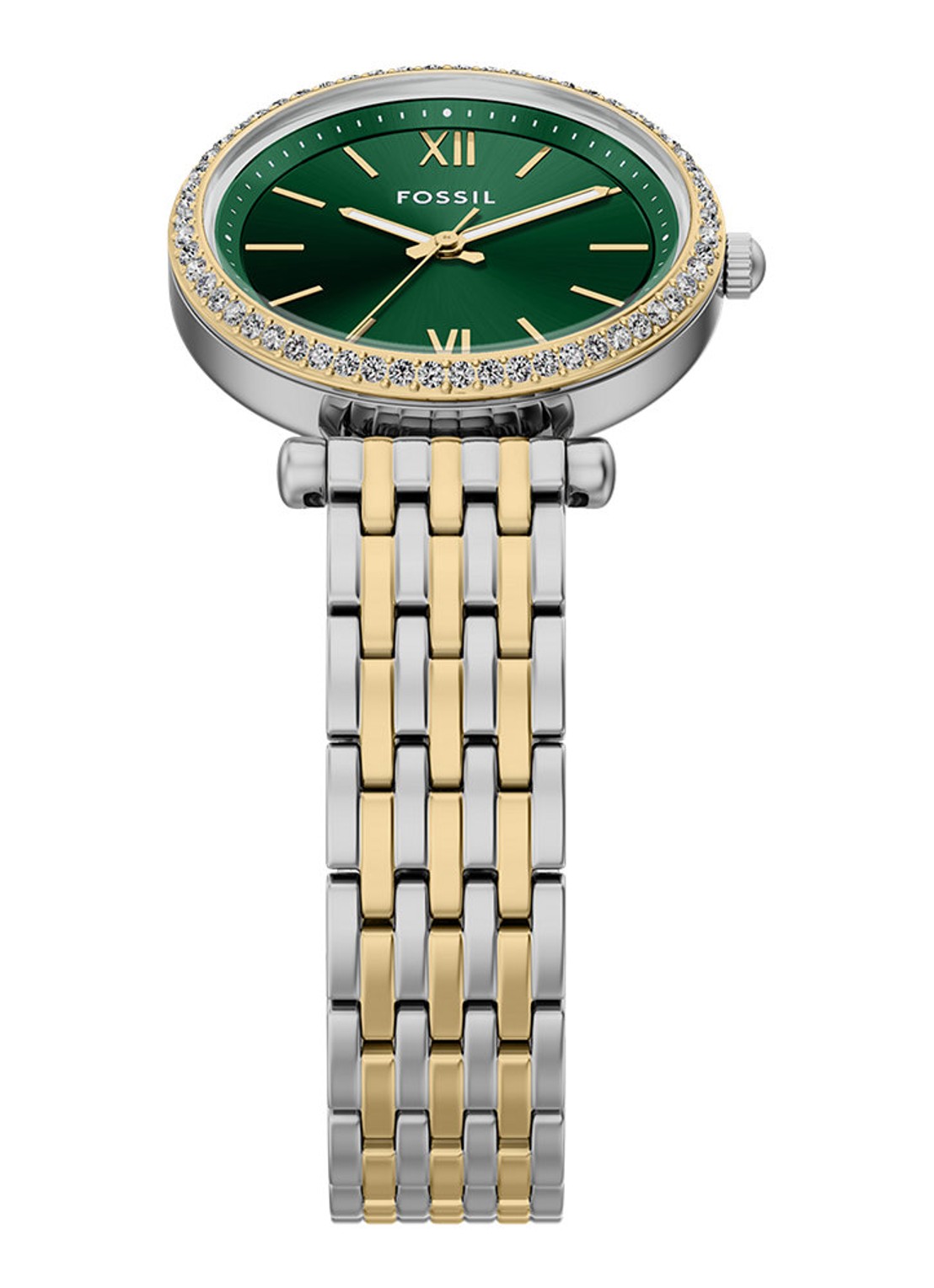 Fossil Carlie horloge ES5439 - detail 4 zilver