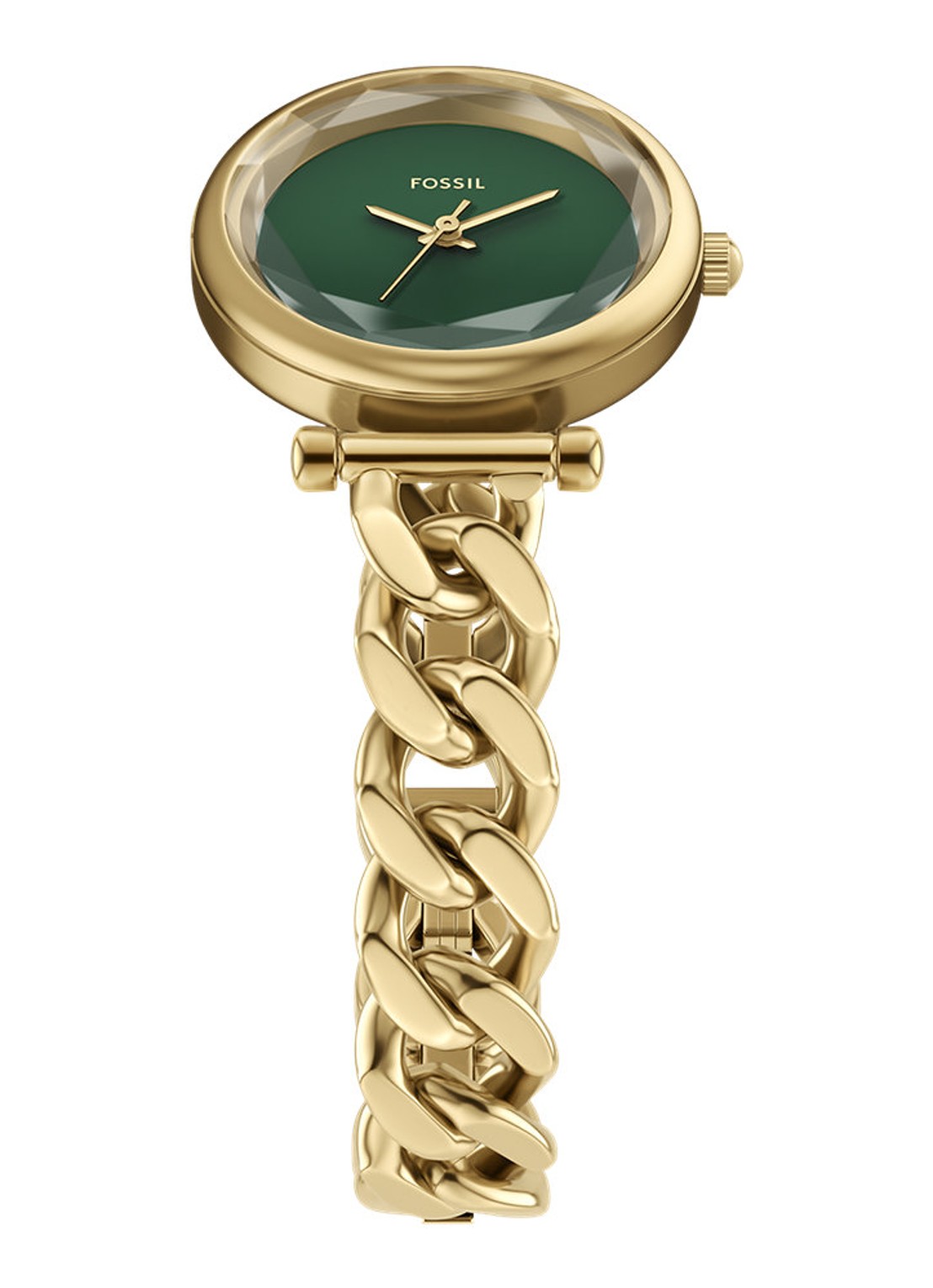Fossil Carlie horloge ES5441 - detail 4 goud