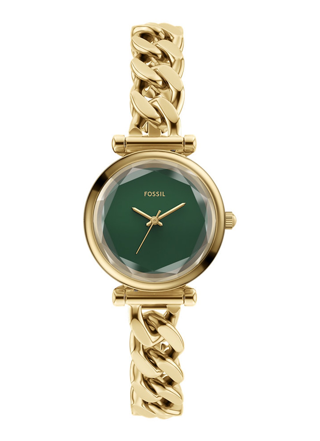 Fossil Carlie horloge ES5441 - voorkant goud