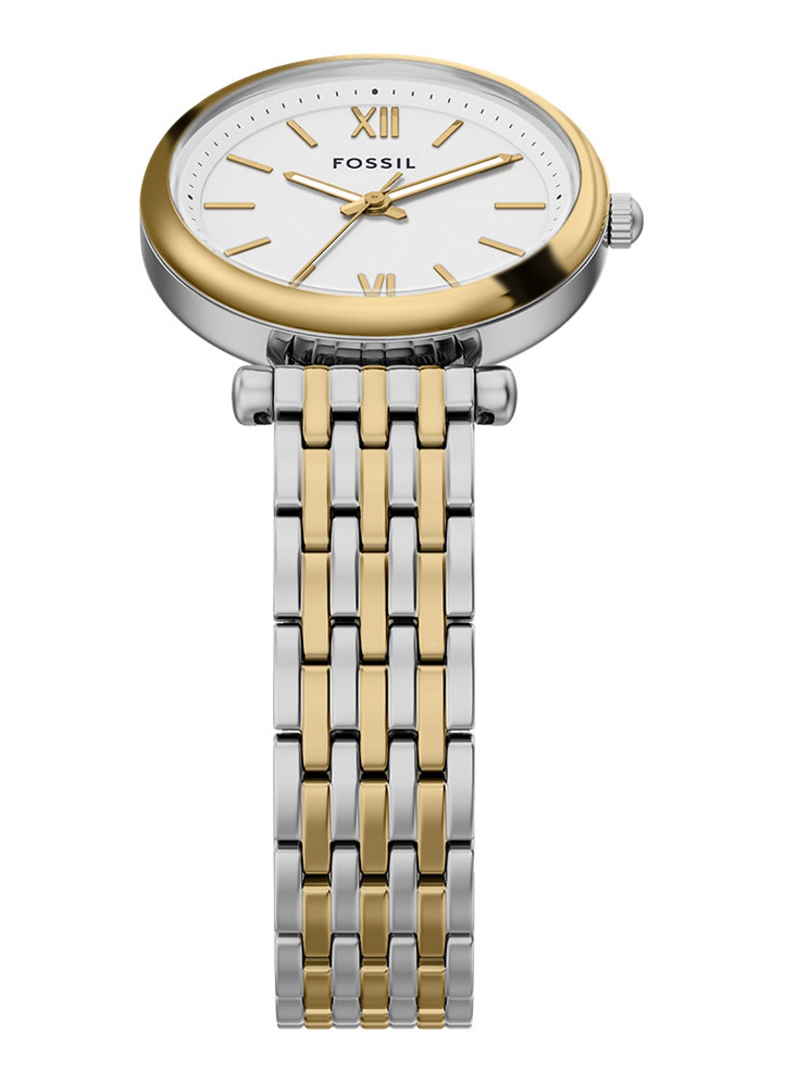 Fossil Carlie horloge ES5450SET - detail 3 zilver