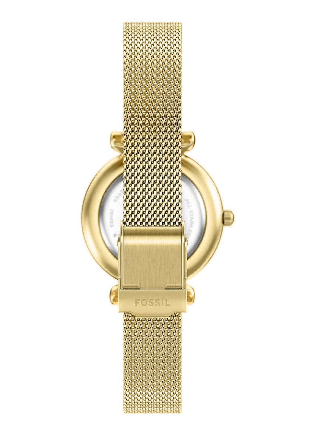 Fossil Carlie horloge ES5462 - detail 2 goud
