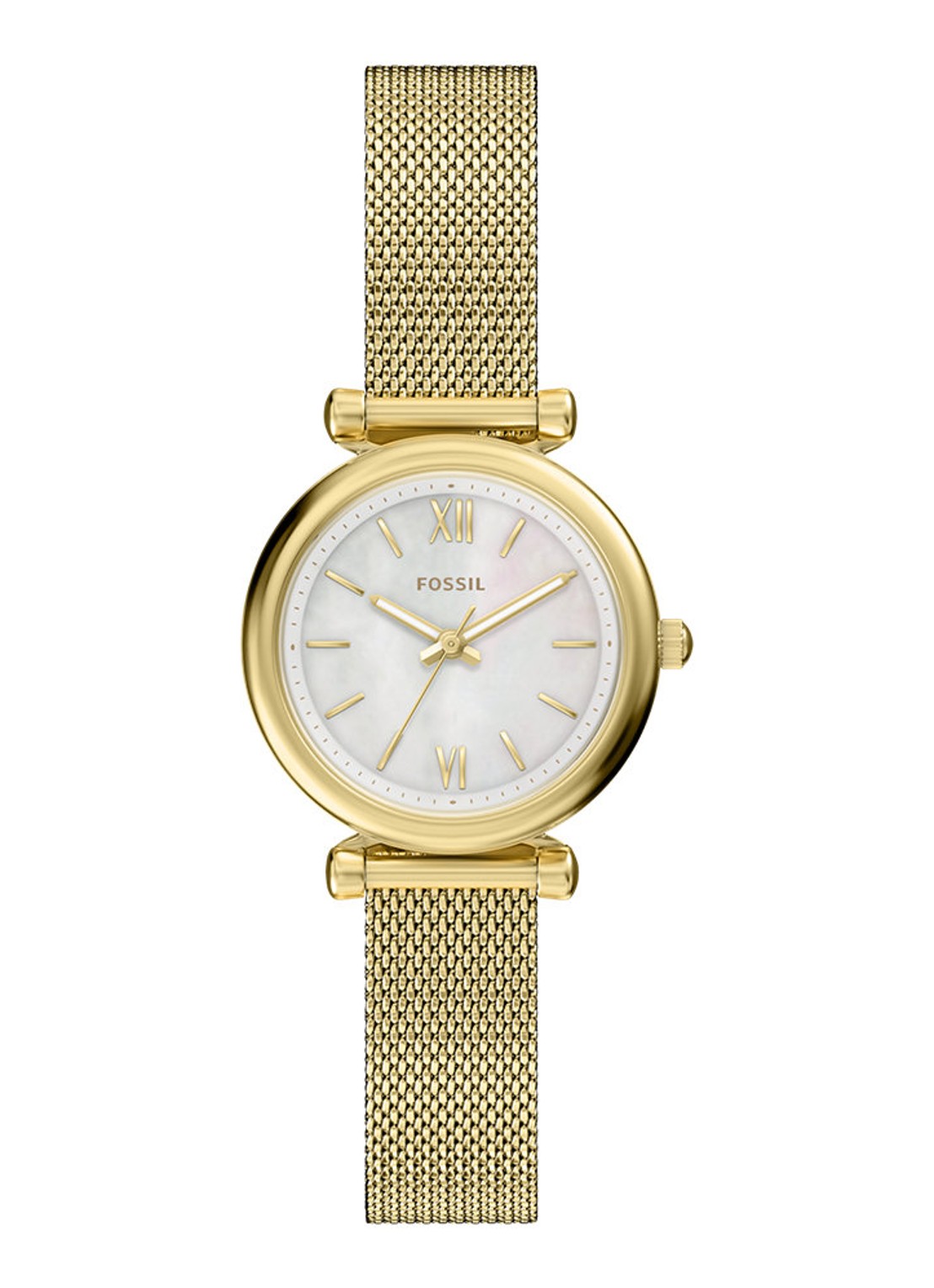 Fossil Carlie horloge ES5462 - voorkant goud