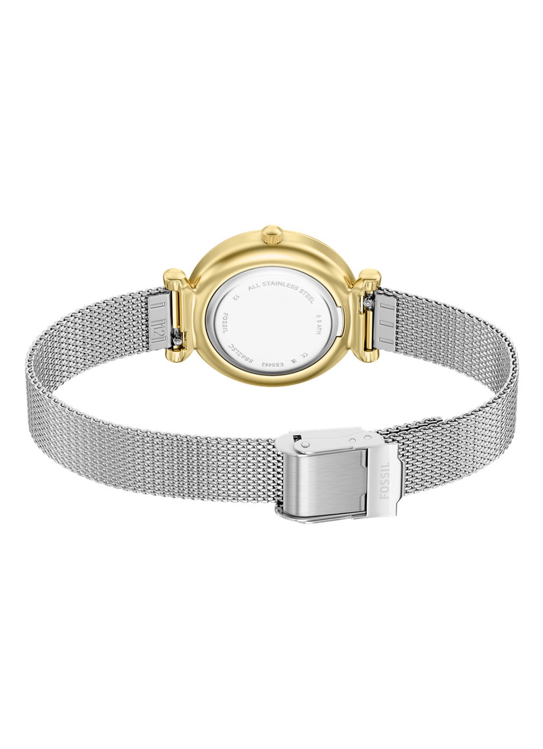 Fossil Carlie horloge ES5463 - detail 5 zilver