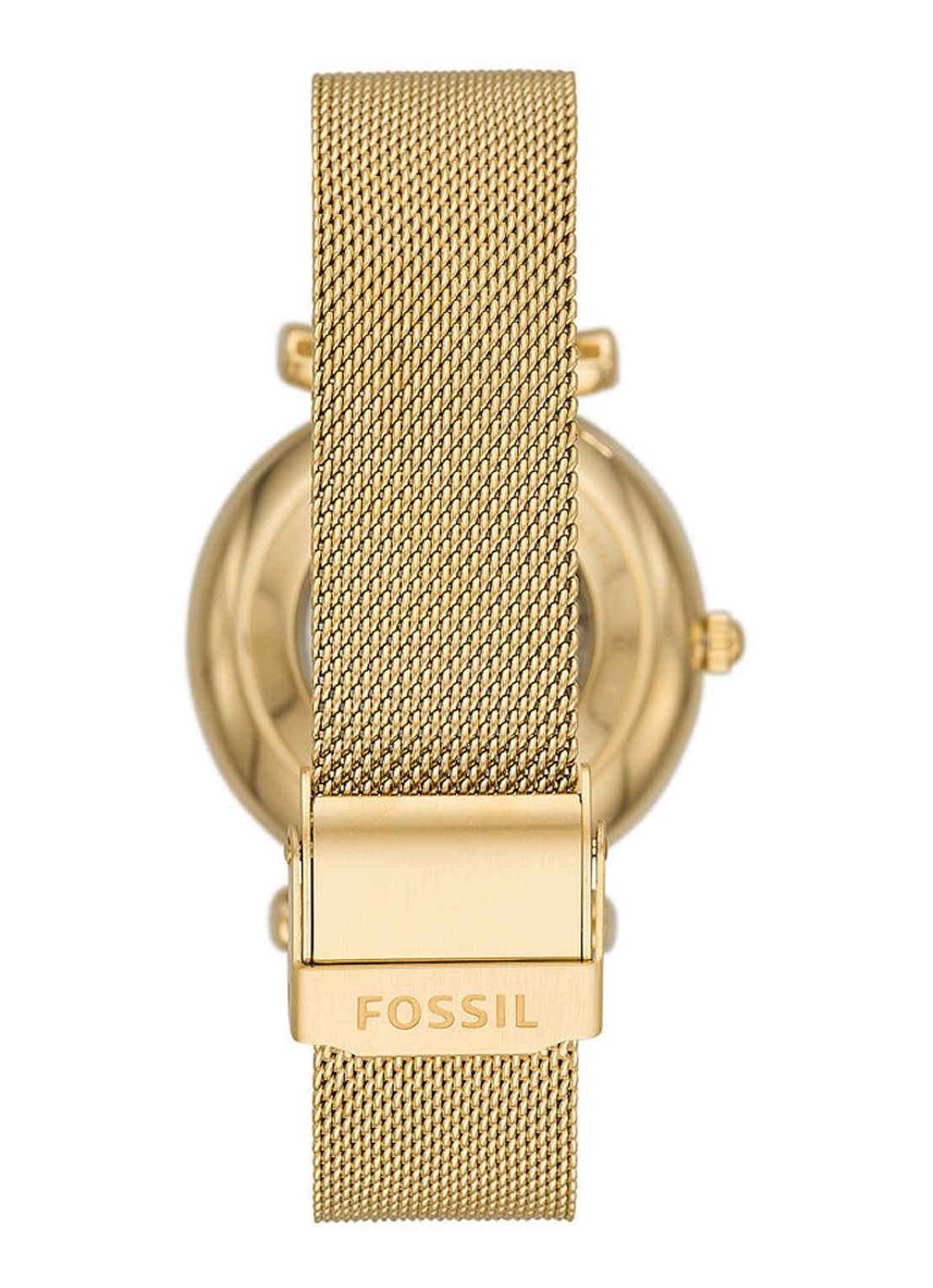 Fossil Carlie horloge ME3250 - detail 2 goud