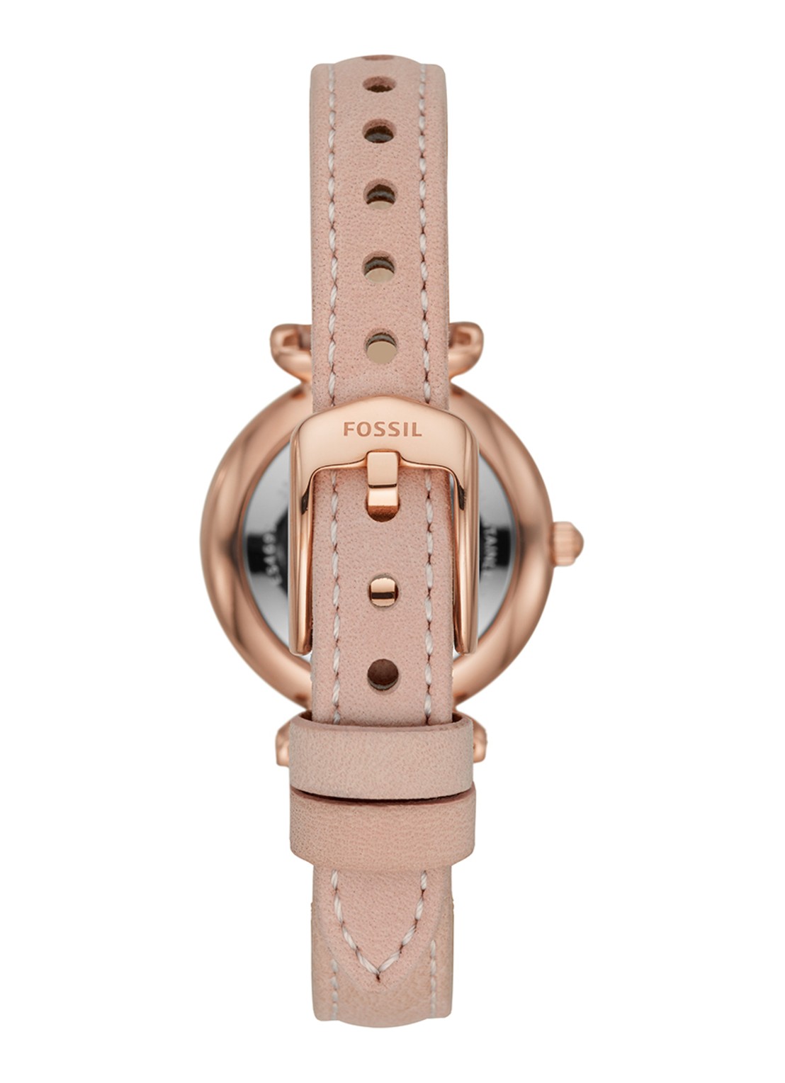 Fossil Carlie Mini horloge ES4699 - detail 2 roségoud