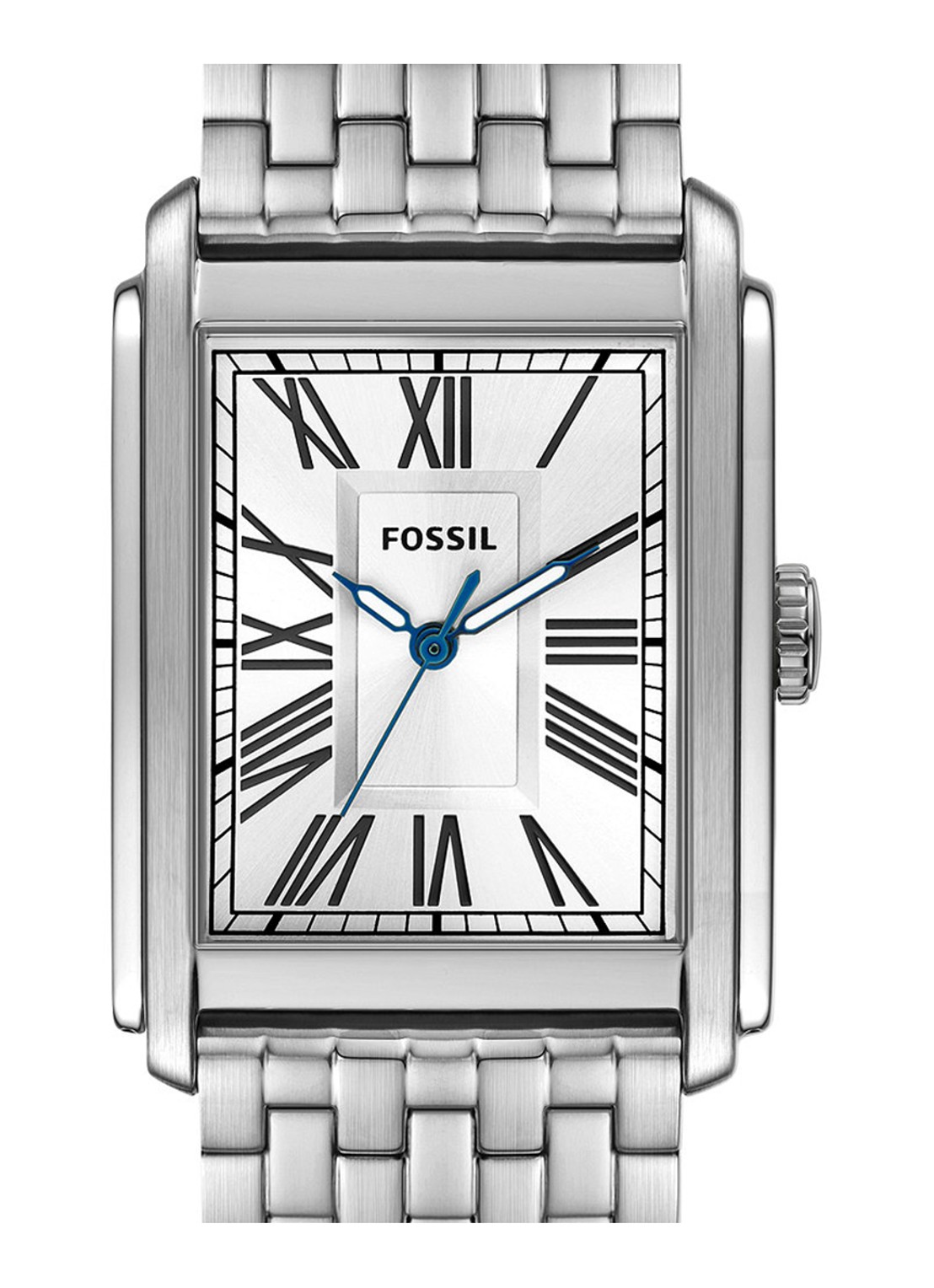Fossil Carraway horloge FS6008 - detail 5 zilver