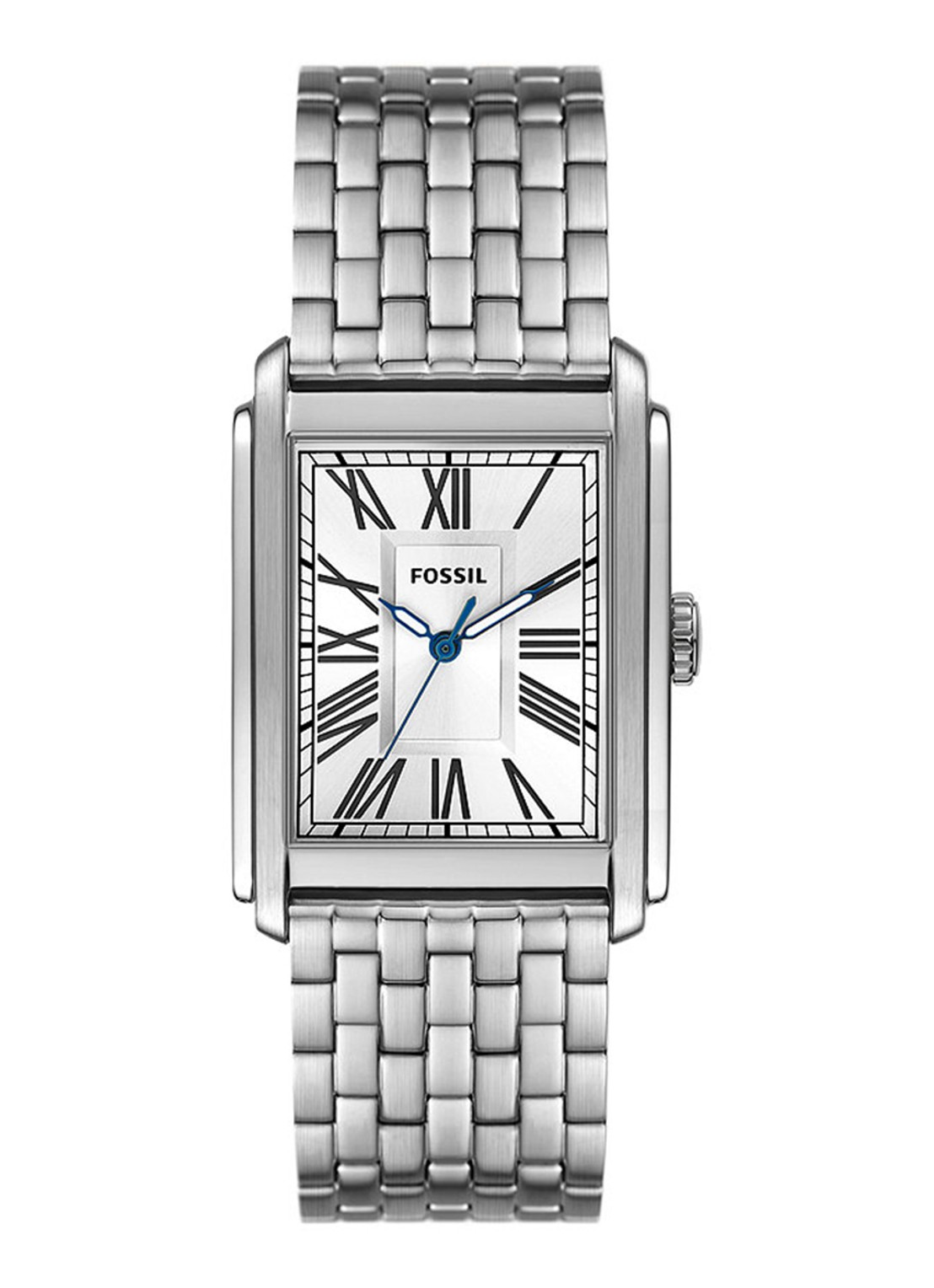 Fossil Carraway horloge FS6008 - voorkant zilver