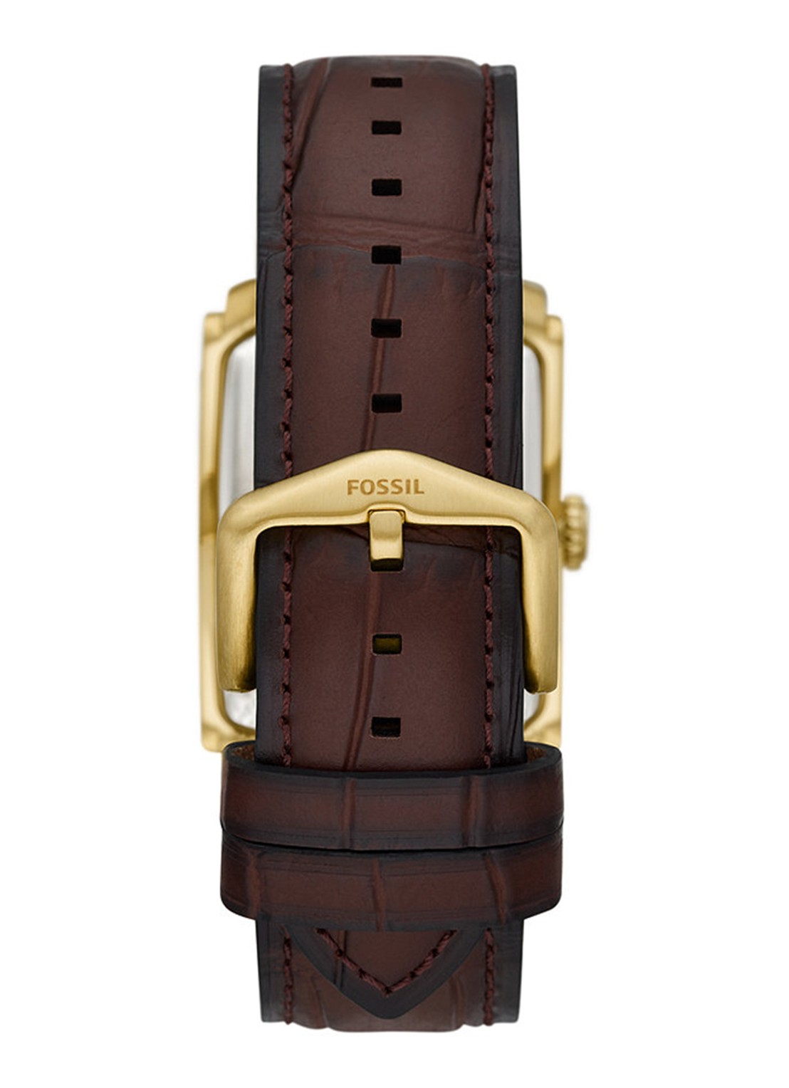Fossil Carraway horloge FS6011 - detail 3 goud