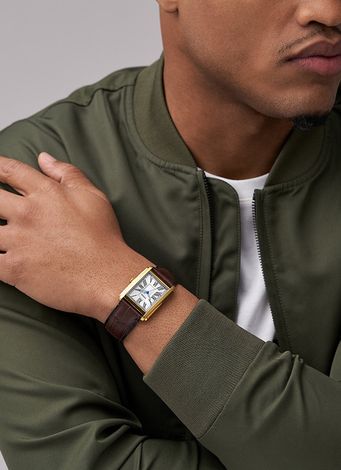 Fossil Carraway horloge FS6011 - voorkant 2 goud