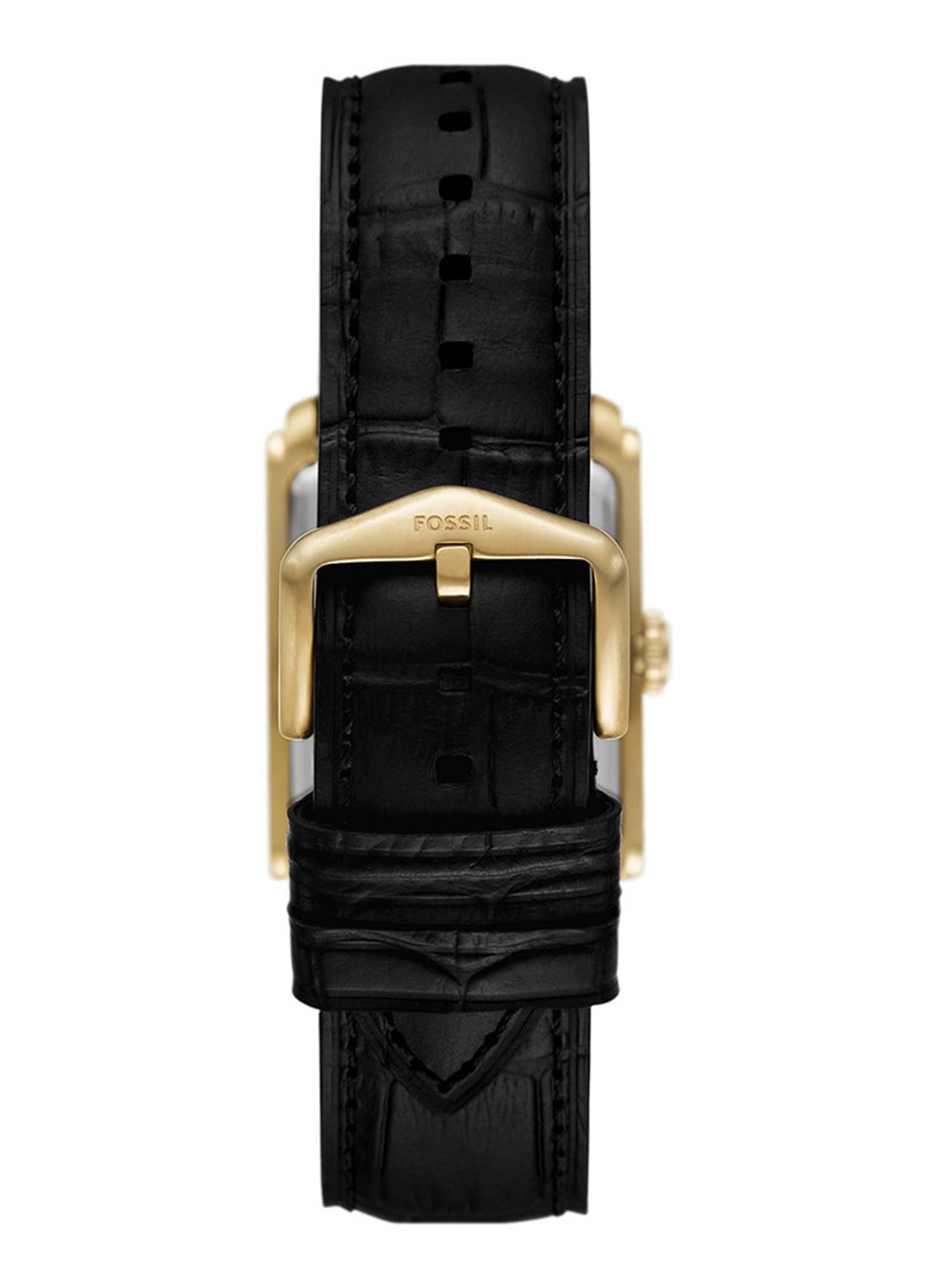 Fossil Carraway horloge FS6091 - detail goud