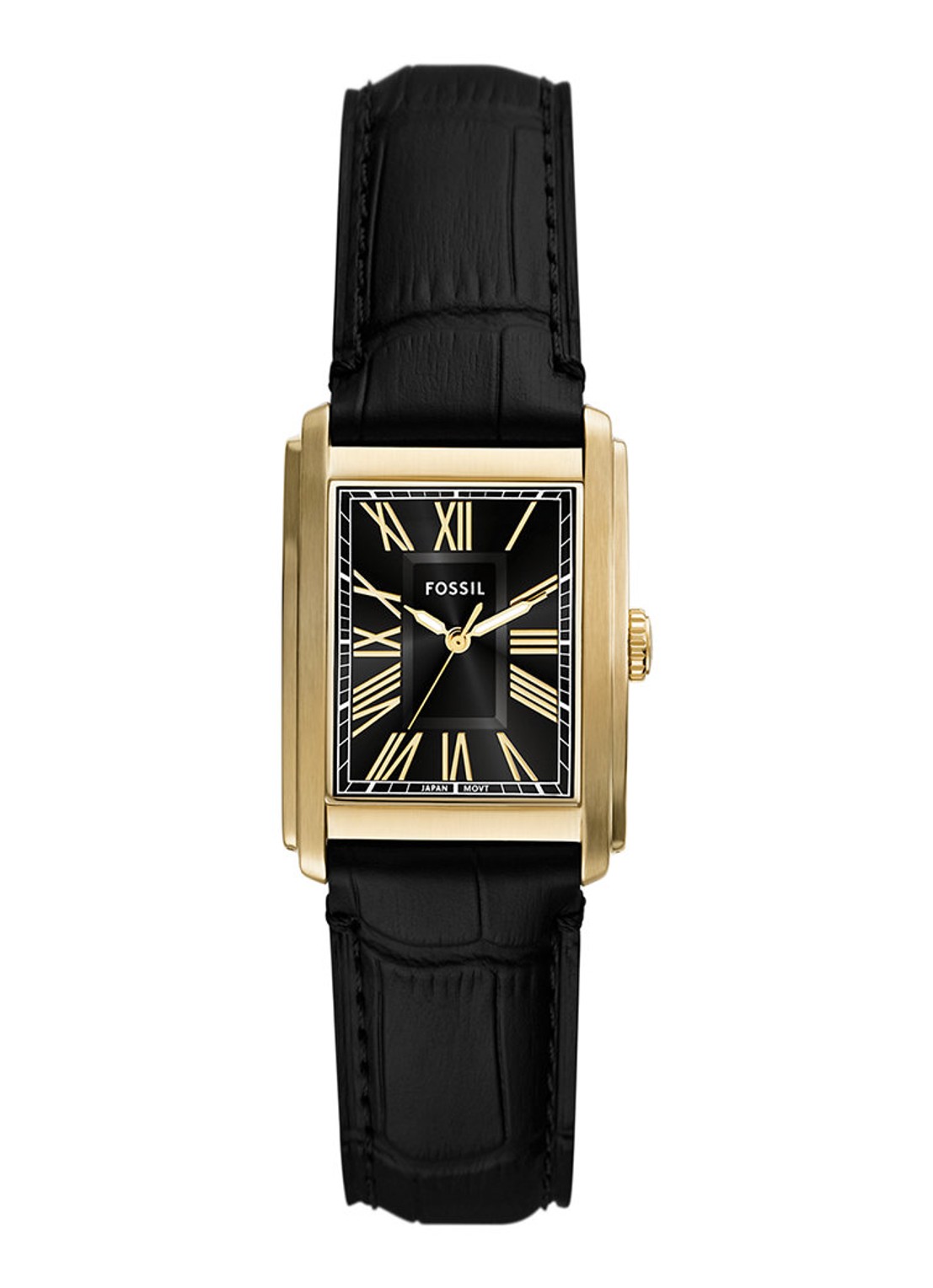 Fossil Carraway horloge FS6091 - voorkant 3 goud