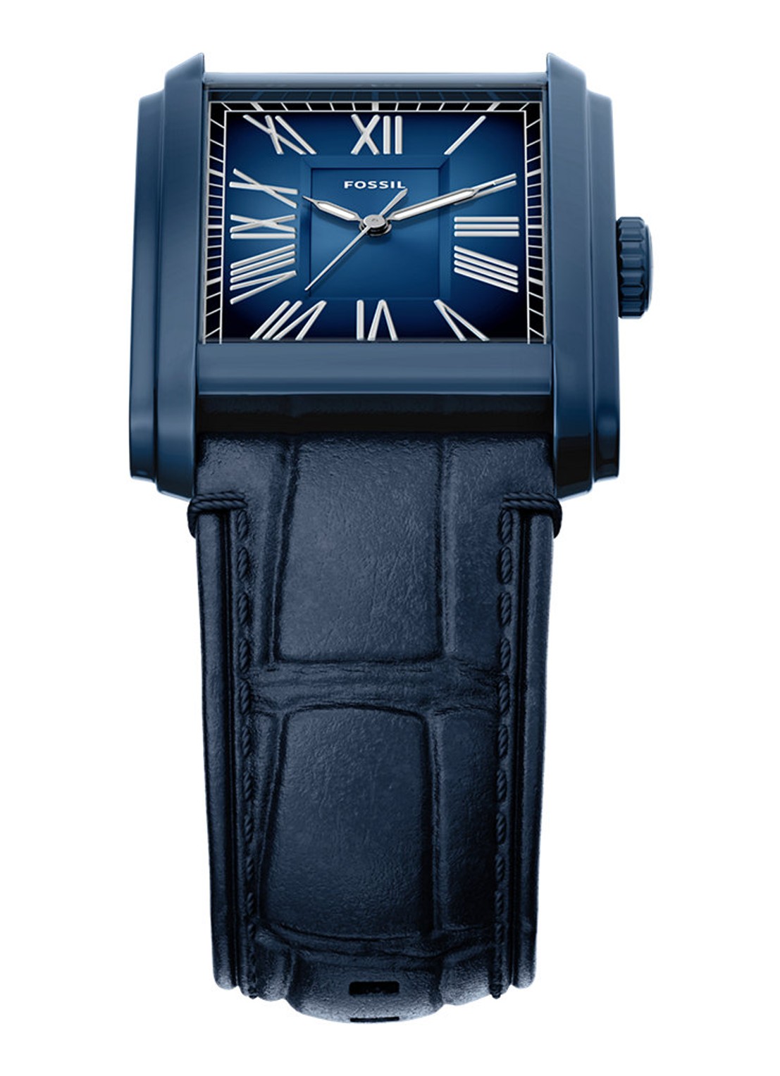 Fossil Carraway horloge FS6170 - detail 3 blauw