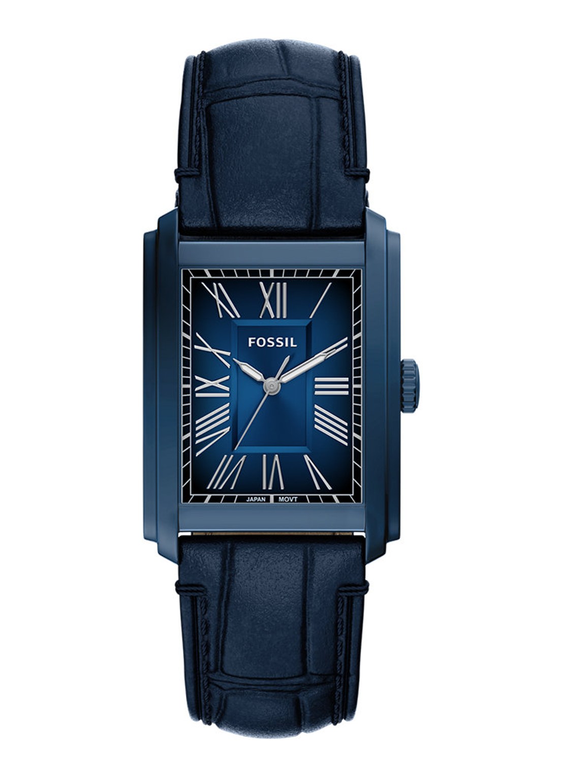 Fossil Carraway horloge FS6170 - voorkant blauw