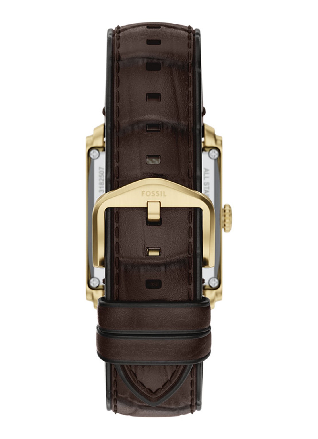 Fossil Carraway horloge ME3271 - detail goud