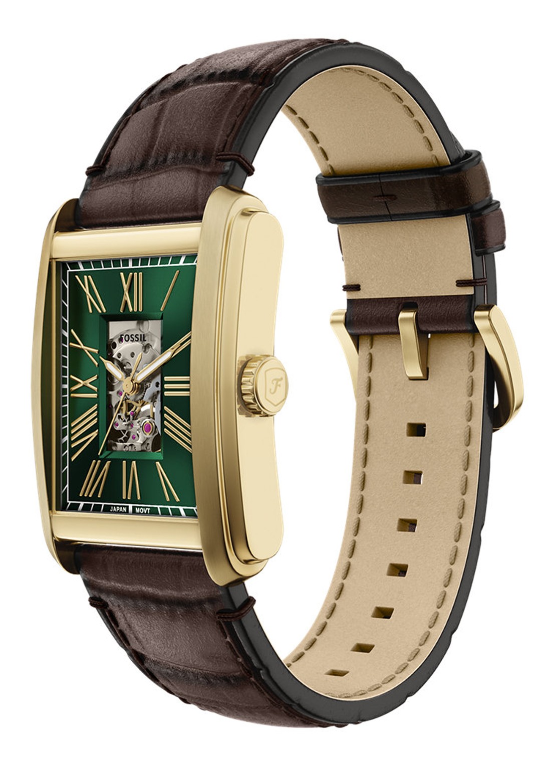 Fossil Carraway horloge ME3271 - detail 4 goud