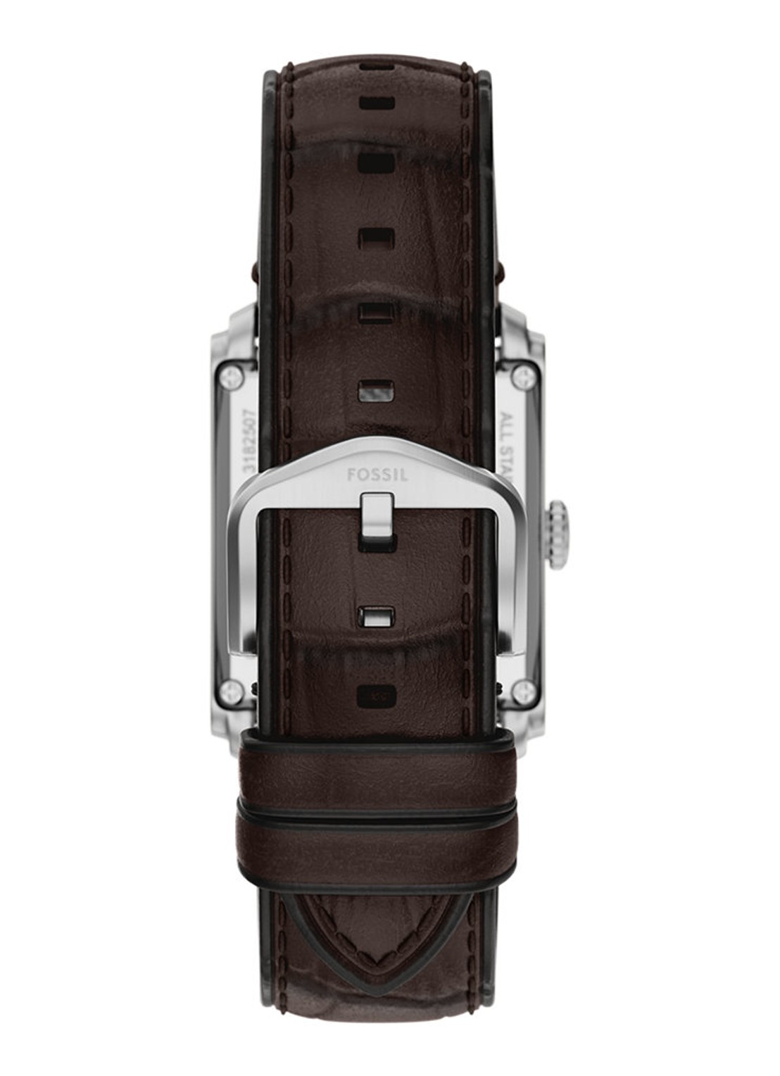 Fossil Carraway horloge ME3272 - detail zilver