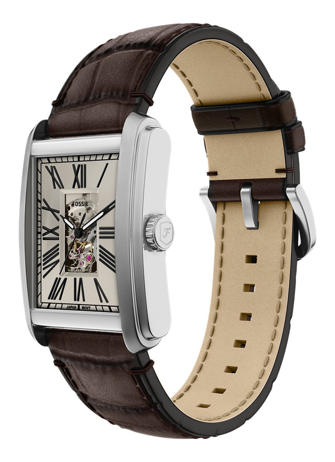 Fossil Carraway horloge ME3272 - detail 4 zilver