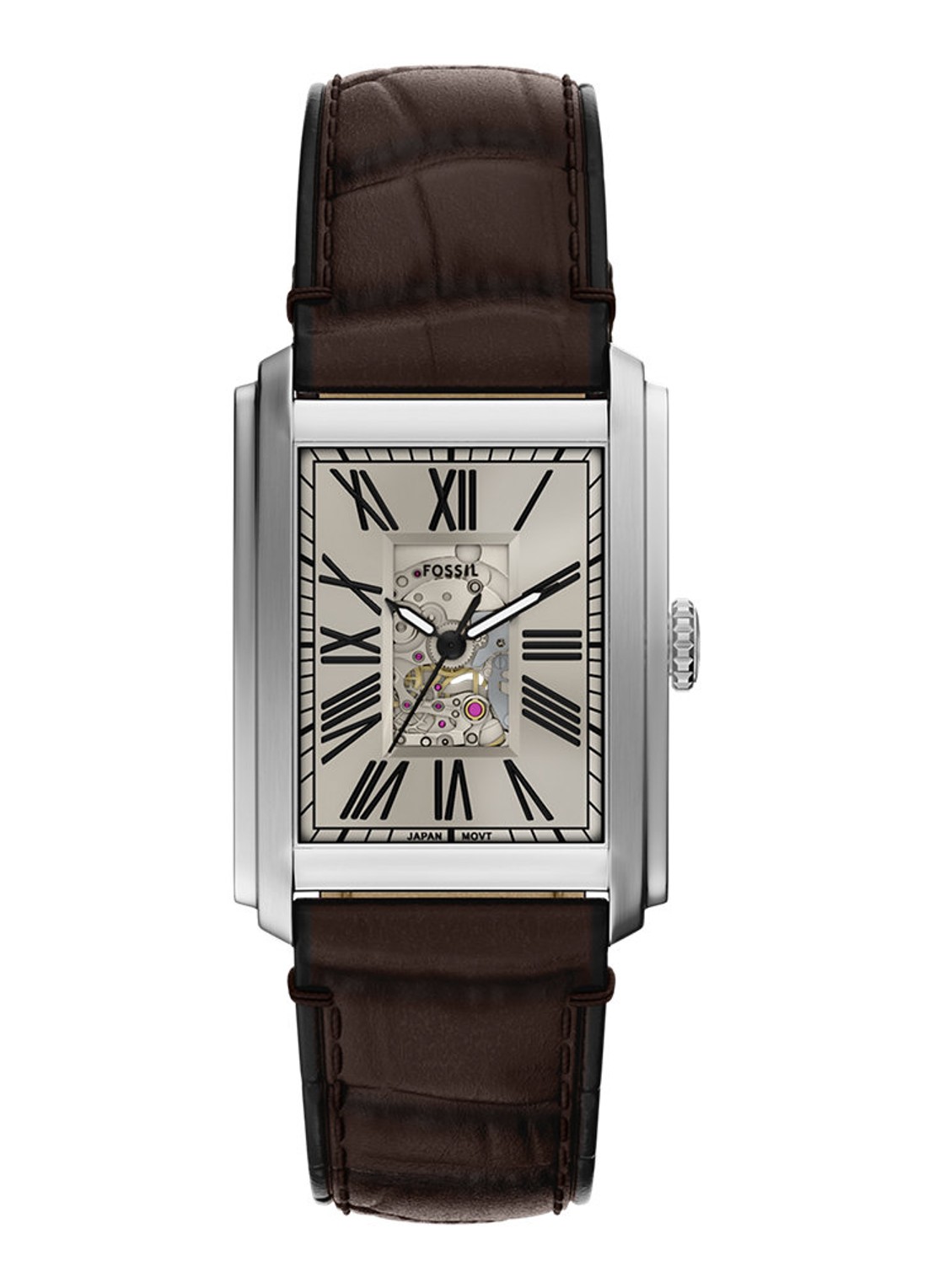 Fossil Carraway horloge ME3272 - voorkant 6 zilver