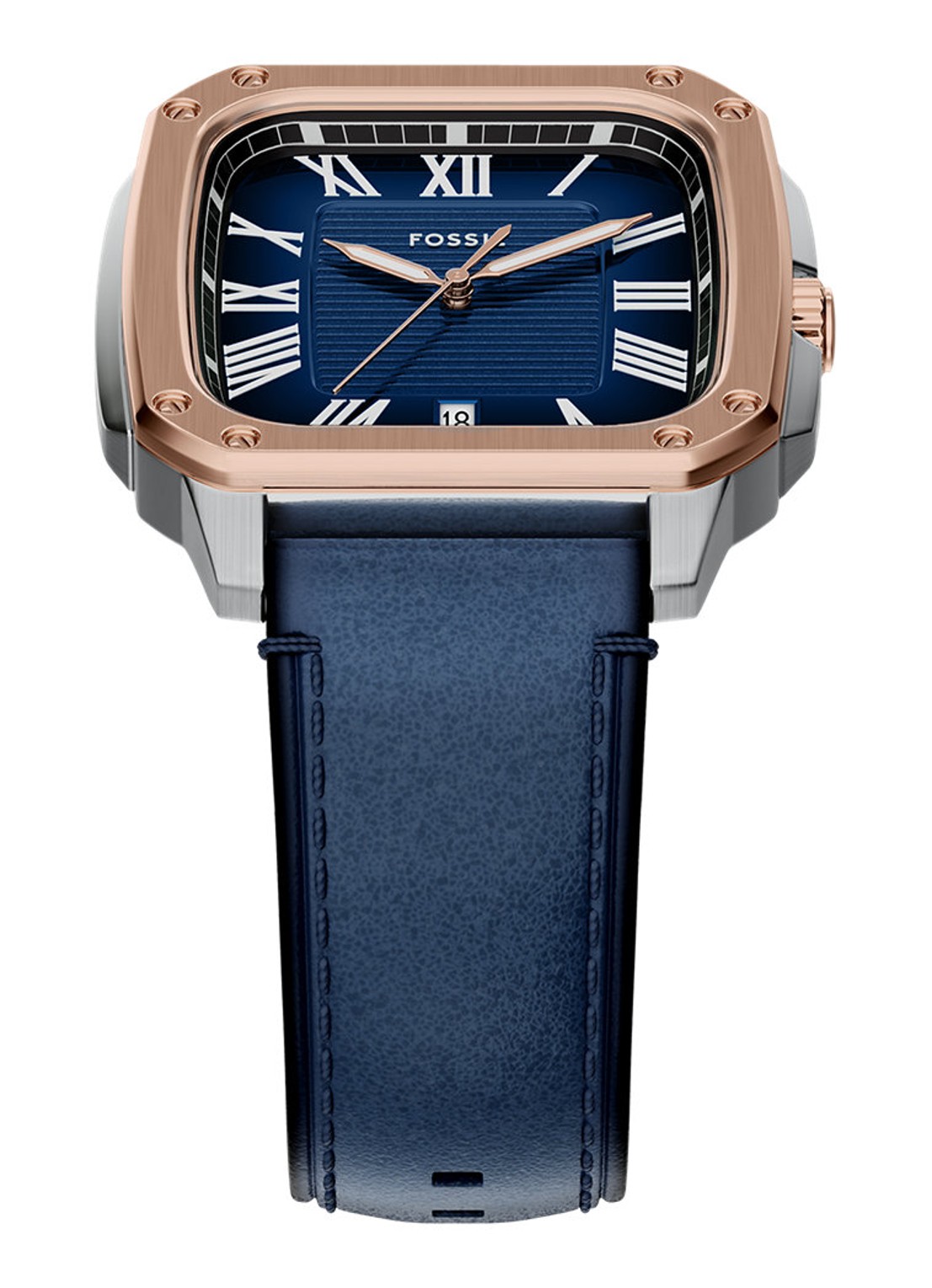 Fossil Crosby horloge FS6149 - detail 3 roségoud