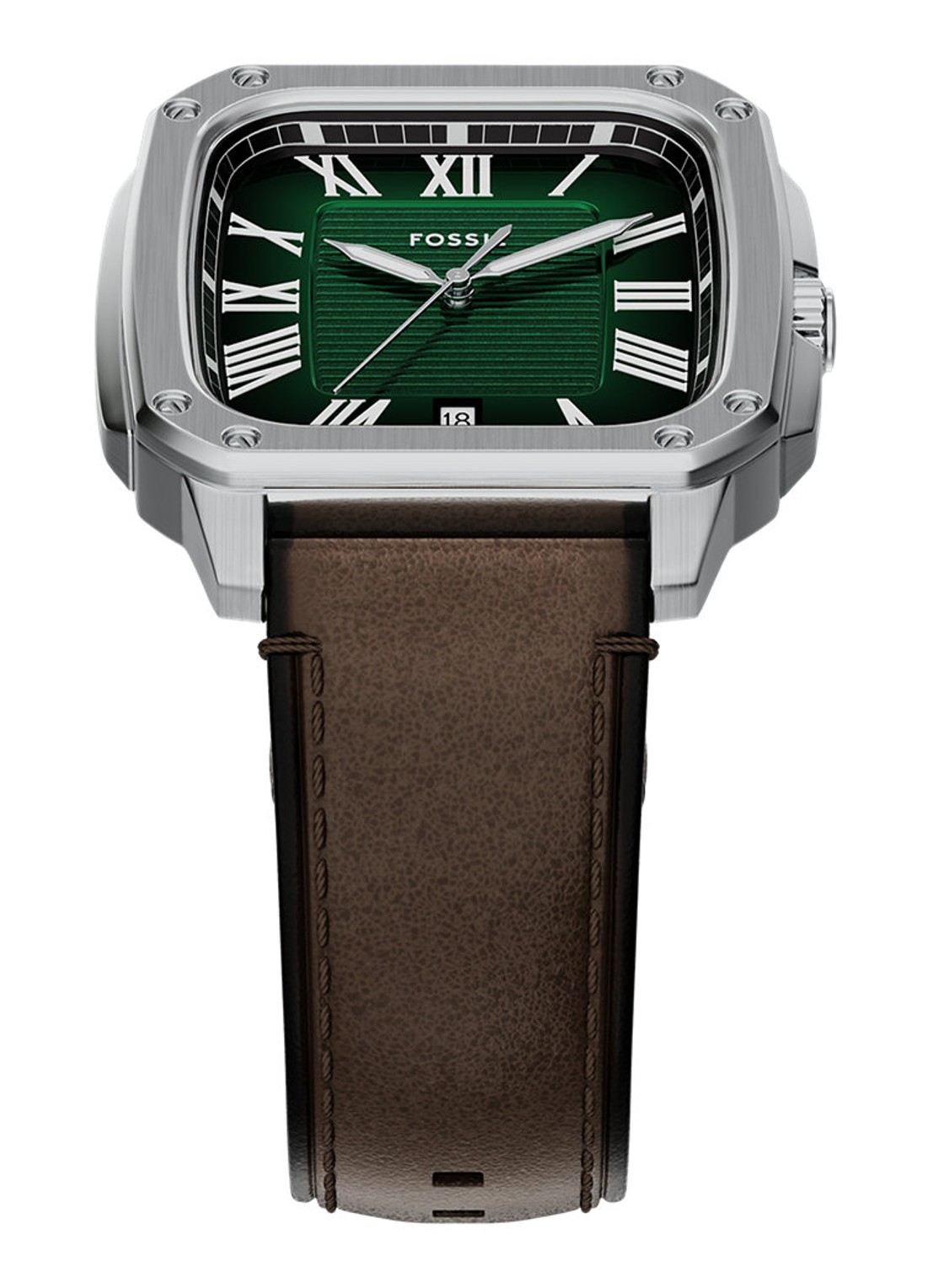 Fossil Crosby horloge FS6150 - detail 4 zilver