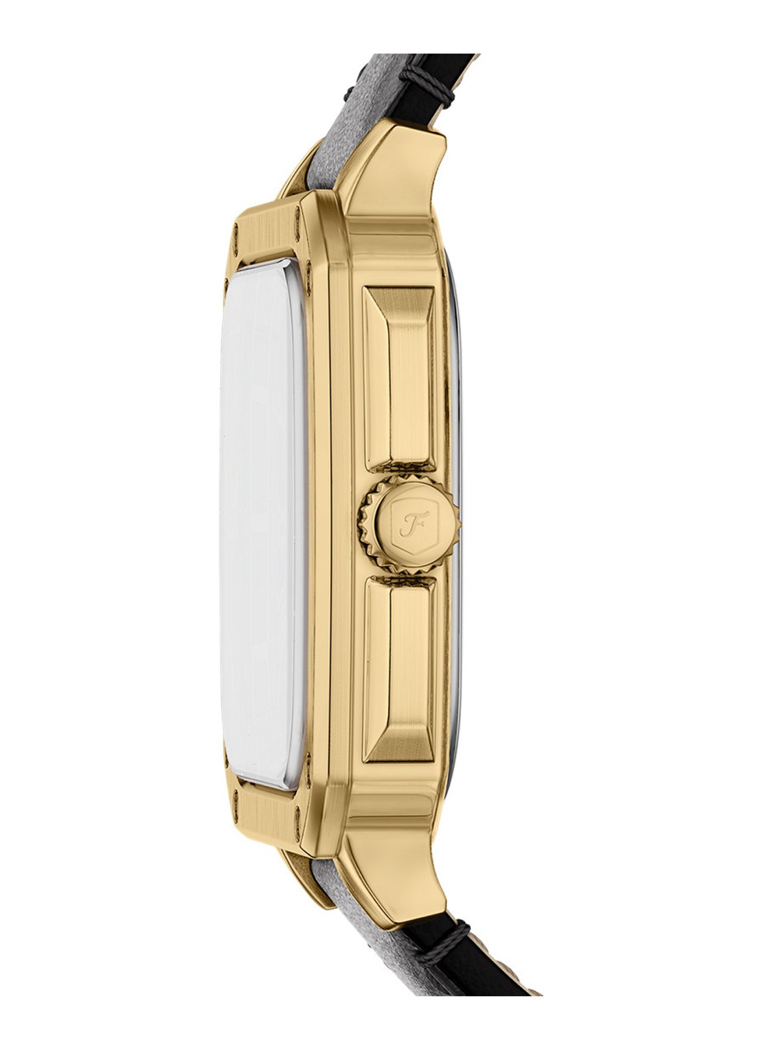 Fossil Crosby horloge FS6151 - detail 2 goud
