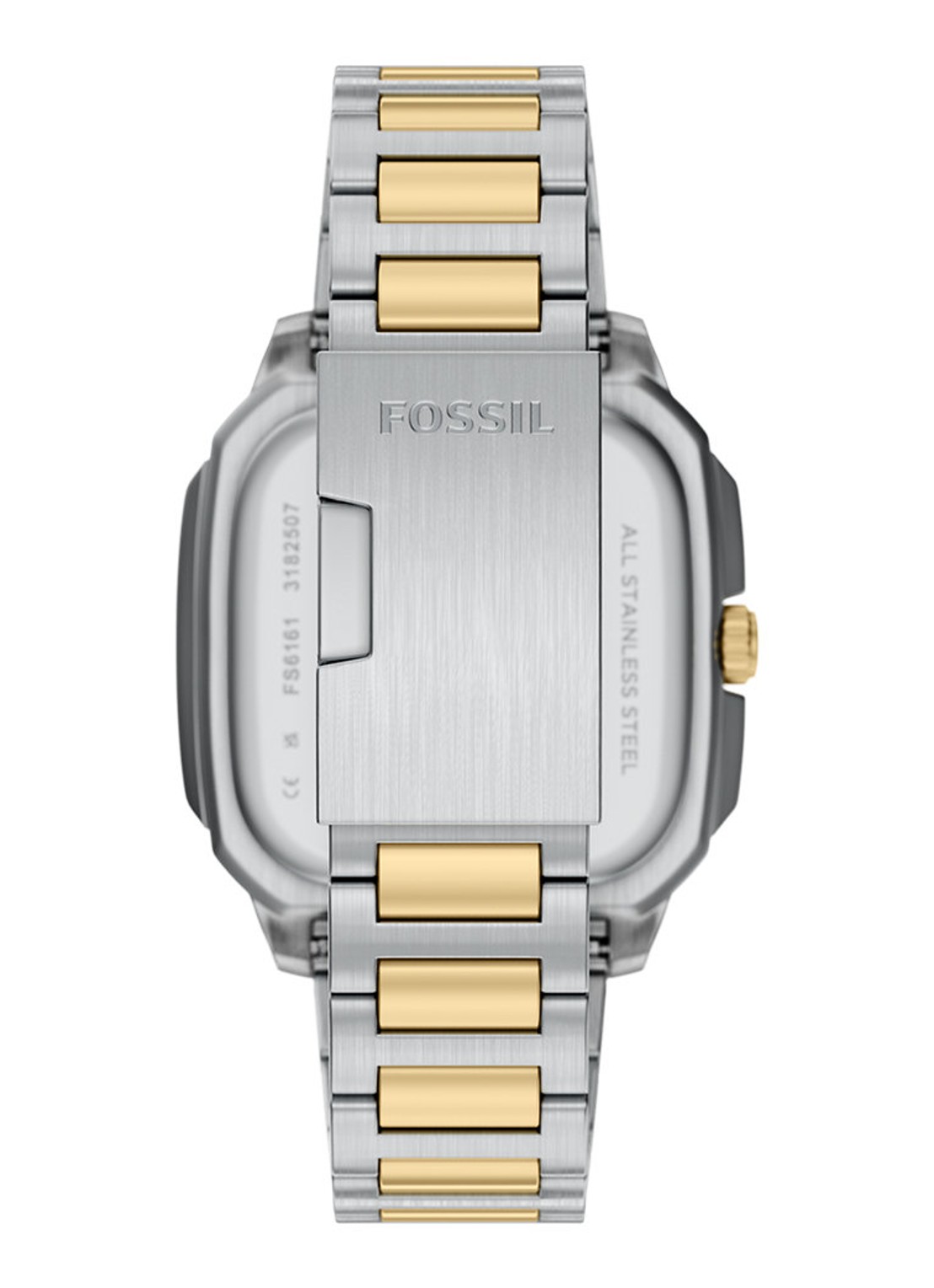 Fossil Crosby horloge FS6161 - detail 2 zilver
