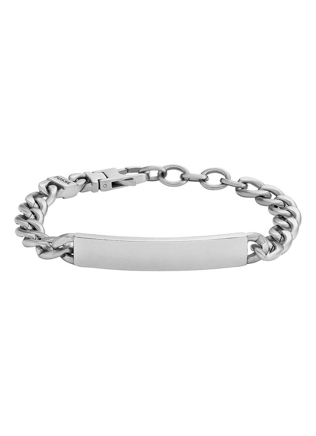 Fossil Drew schakelarmband JF04164040 - voorkant 4 zilver
