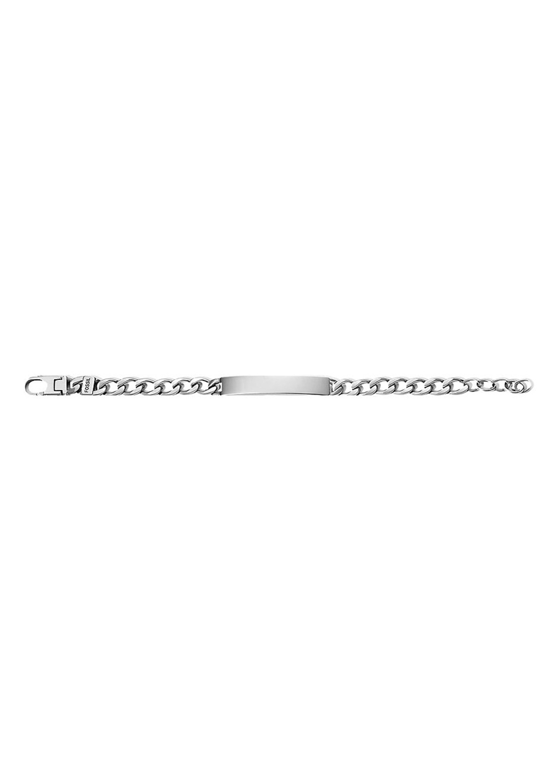 Fossil Drew schakelarmband JF04164040 - voorkant 5 zilver