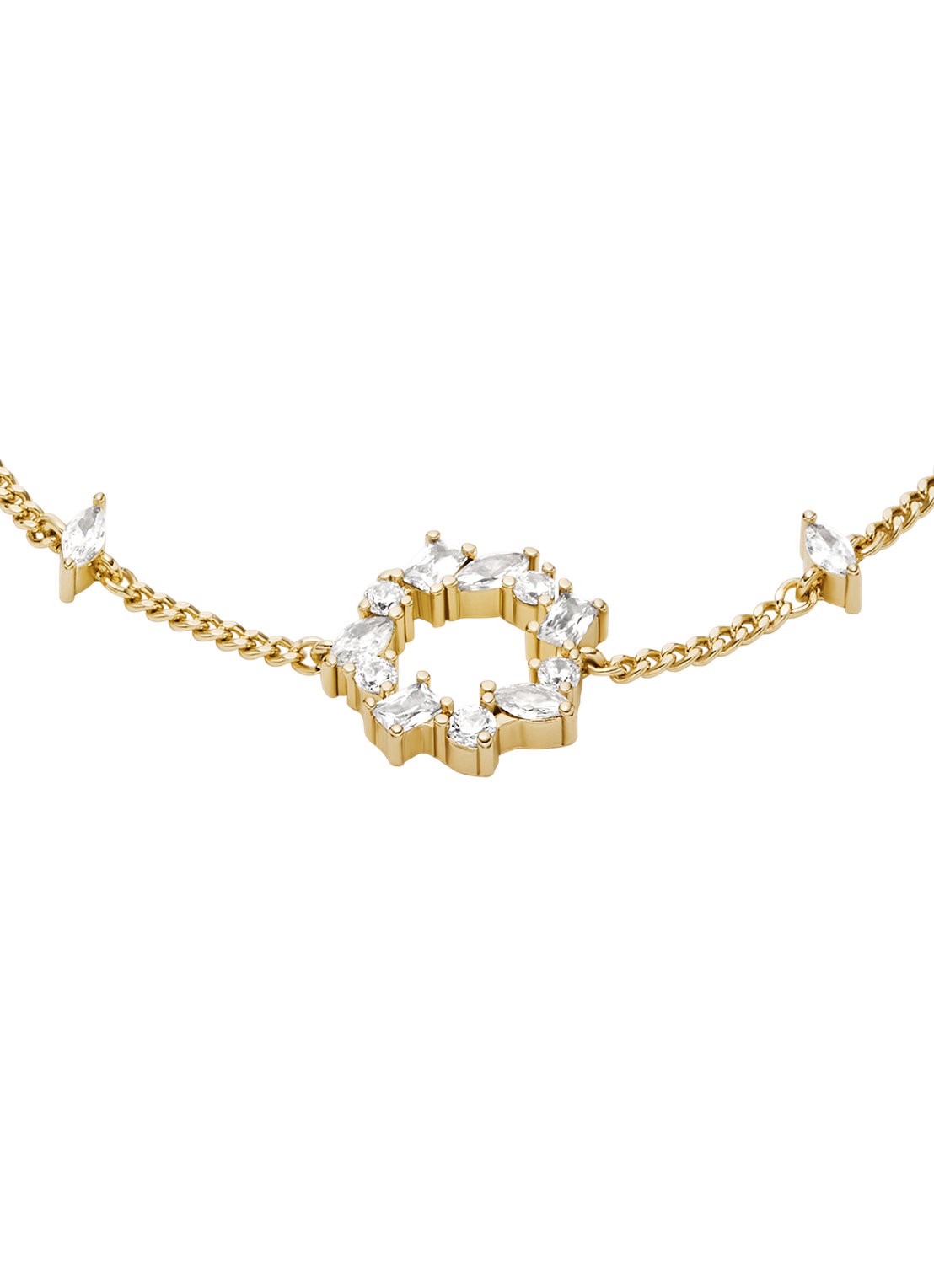 Fossil Ellis armband JA7296710 - detail goud