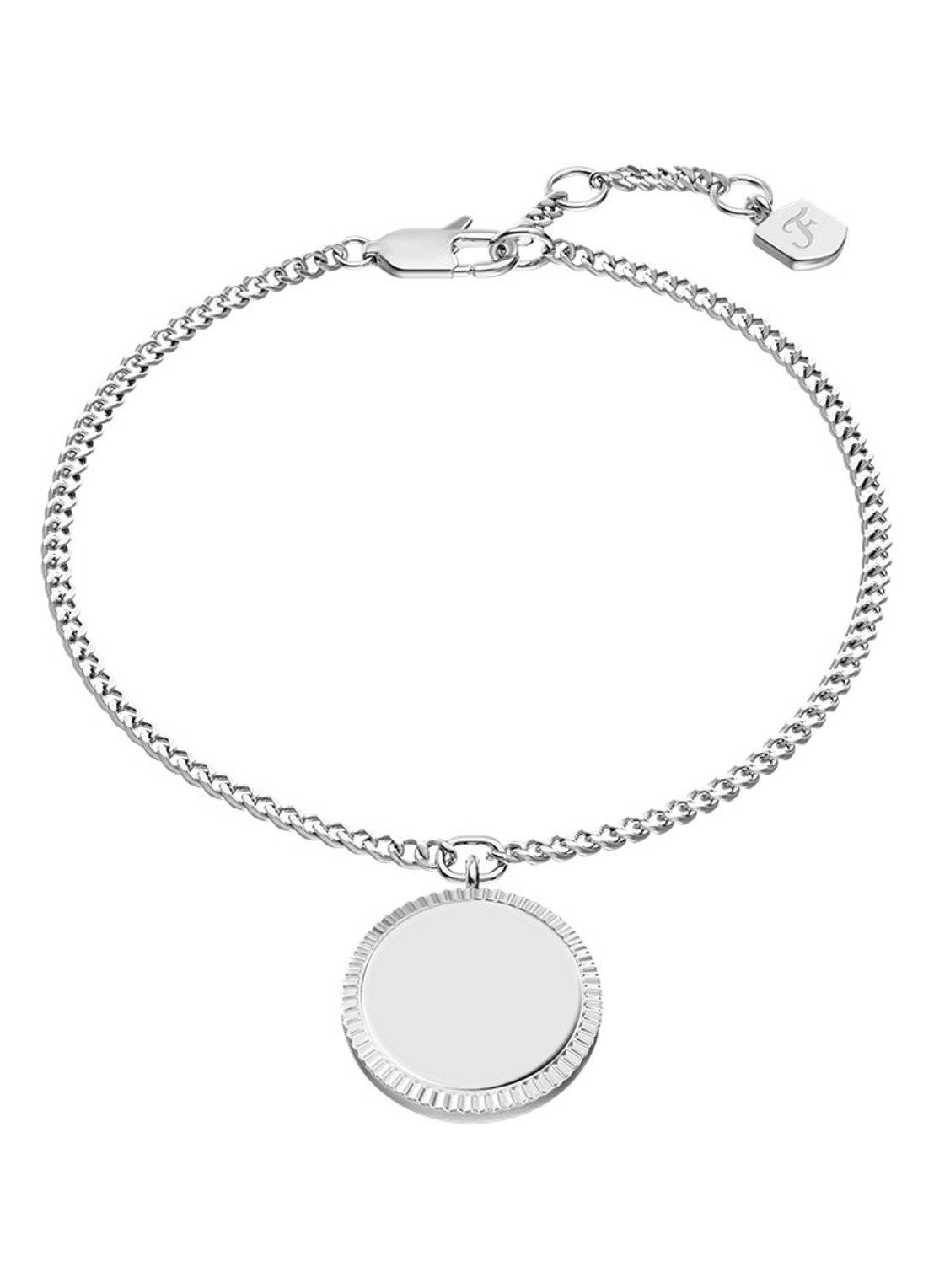 Fossil Ellis armband  JF04980040 - voorkant zilver