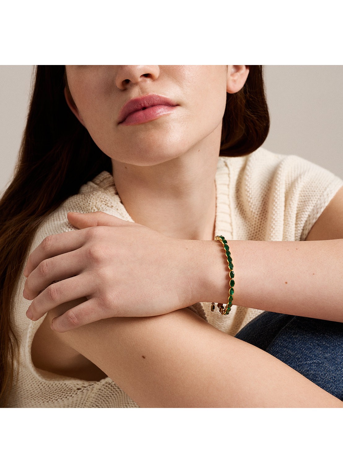 Fossil Ellis armband veguld JA7344710 - detail 4 goud