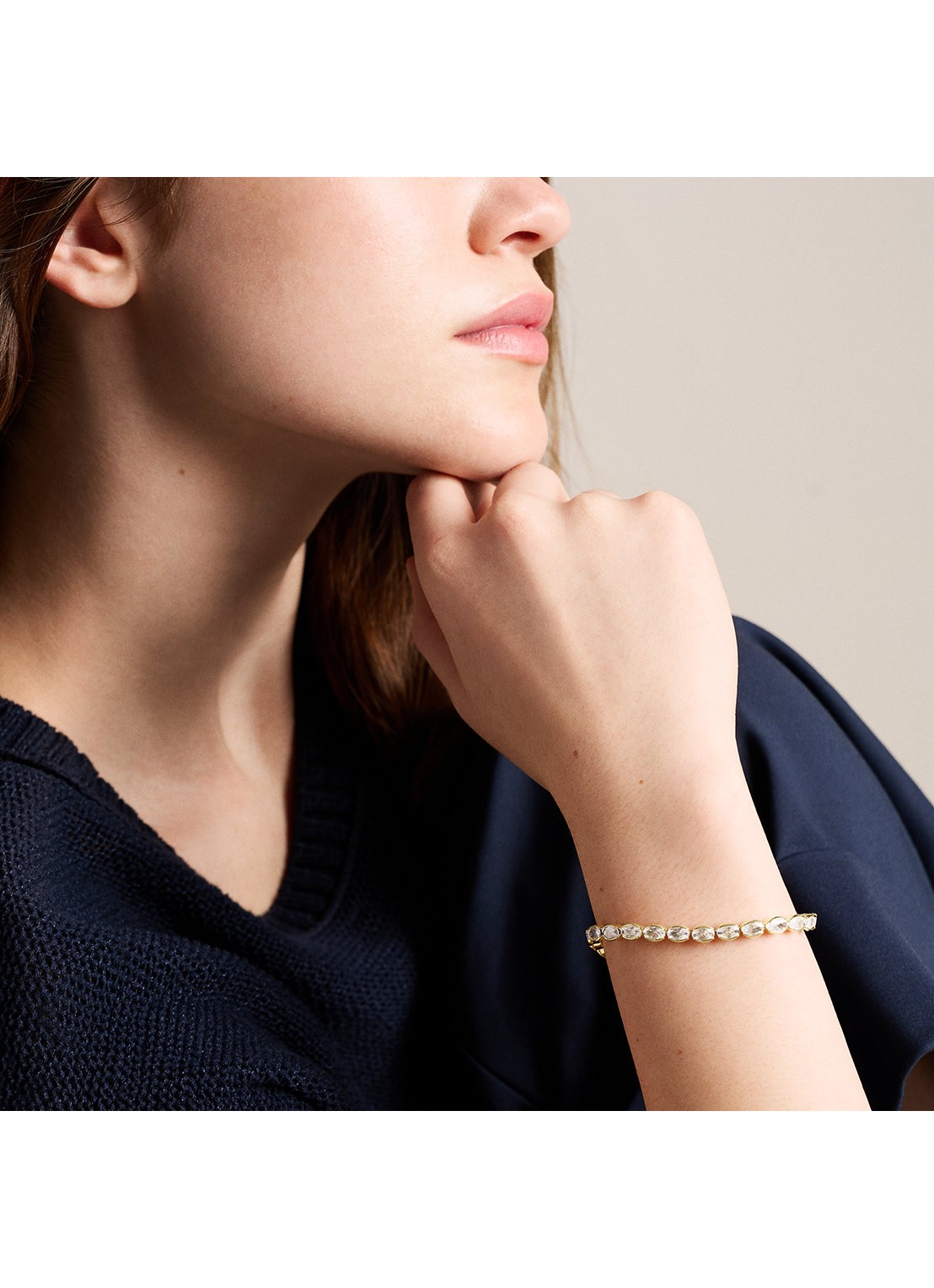 Fossil Ellis armband verguld JA7343710 - detail 5 goud