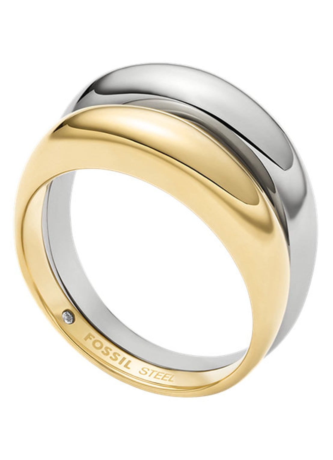 Fossil Ellis ring JF04876998 - detail 3 goud
