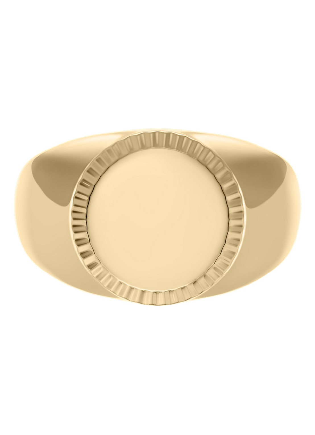 Fossil Ellis ring JF04981710 - voorkant goud