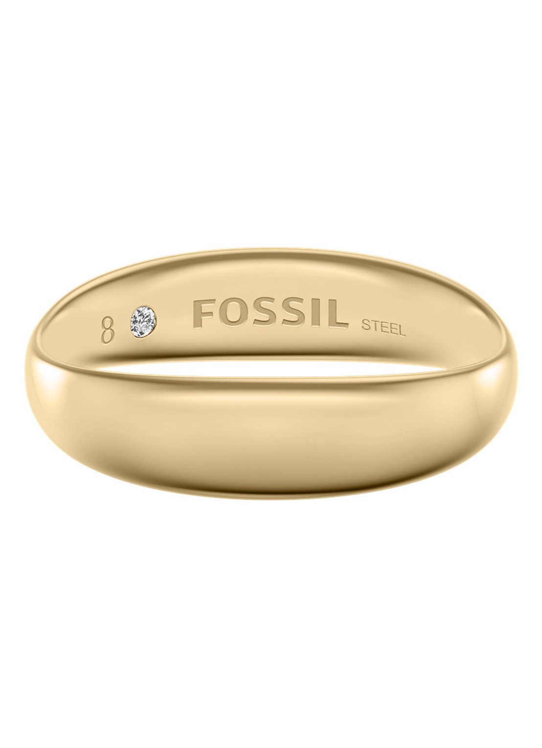 Fossil Ellis ring JF05001710 - detail 2 goud