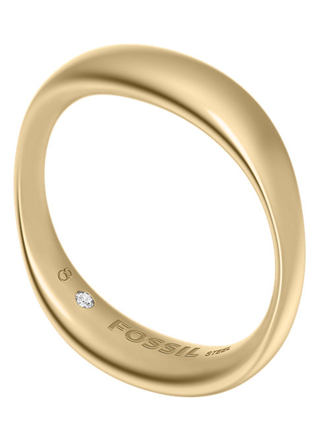 Fossil Ellis ring JF05001710 - detail 3 goud