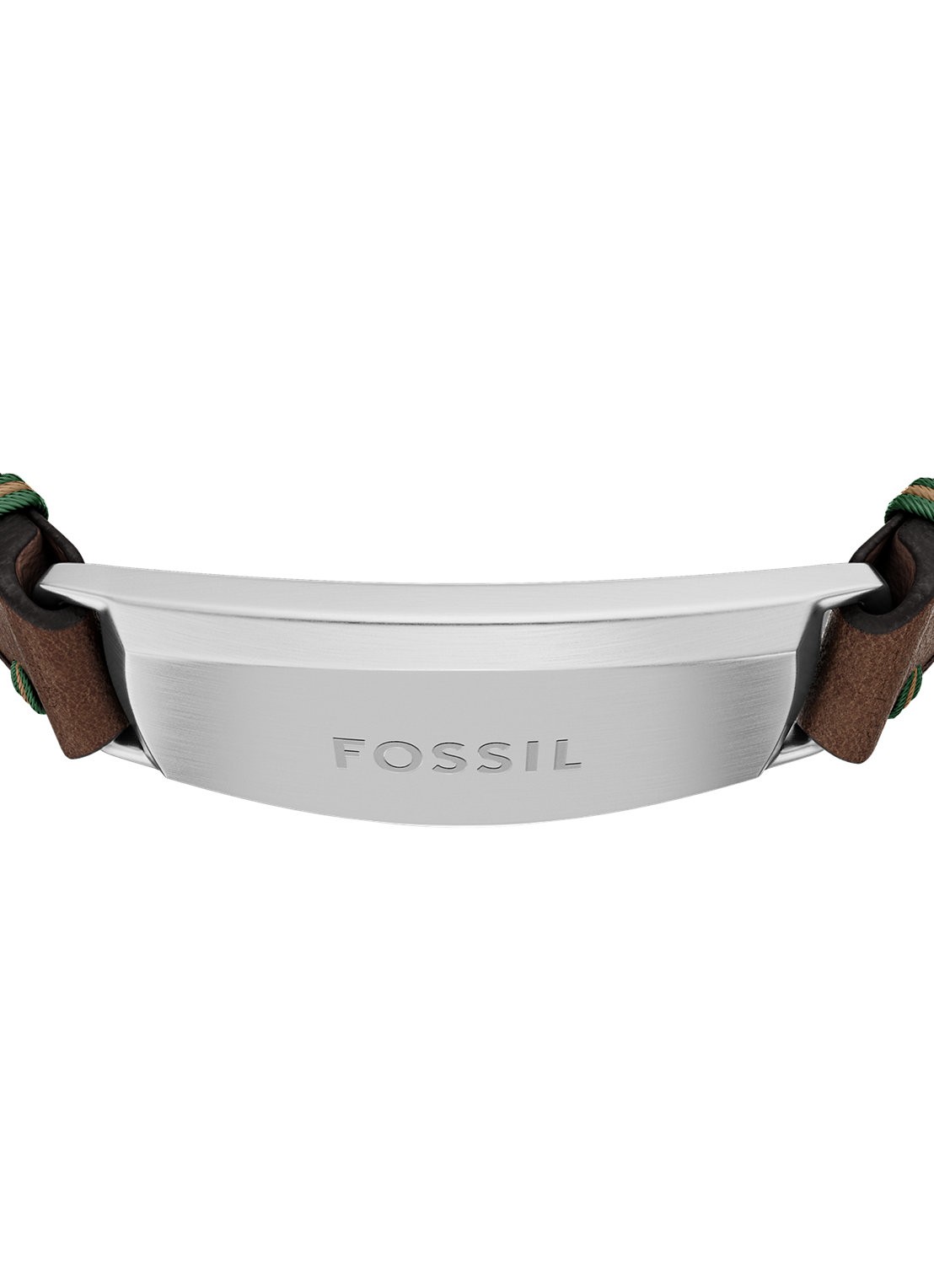 Fossil Everett armband JF04988040 - detail bruin