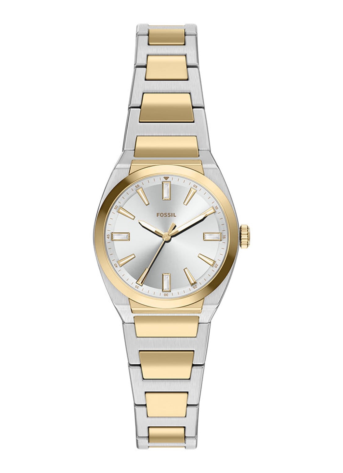 Fossil Everett horloge ES5494 - voorkant 6 zilver