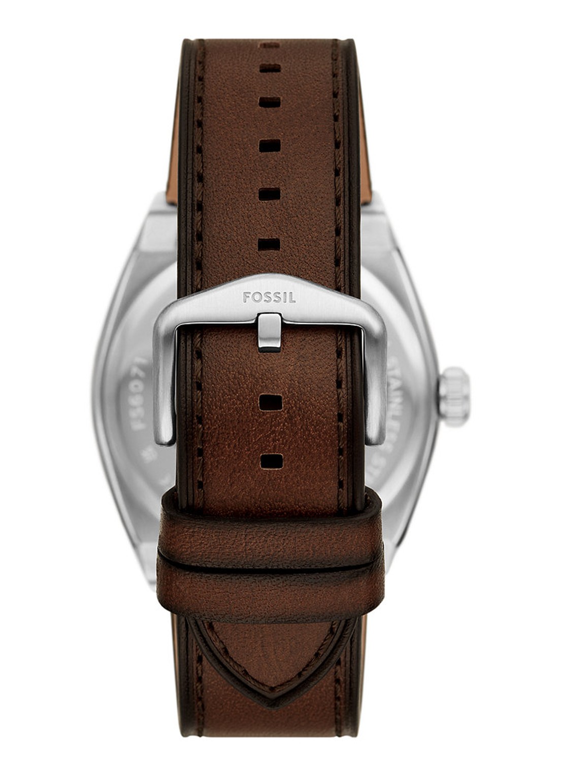 Fossil Everett horloge FS6071 - detail zilver
