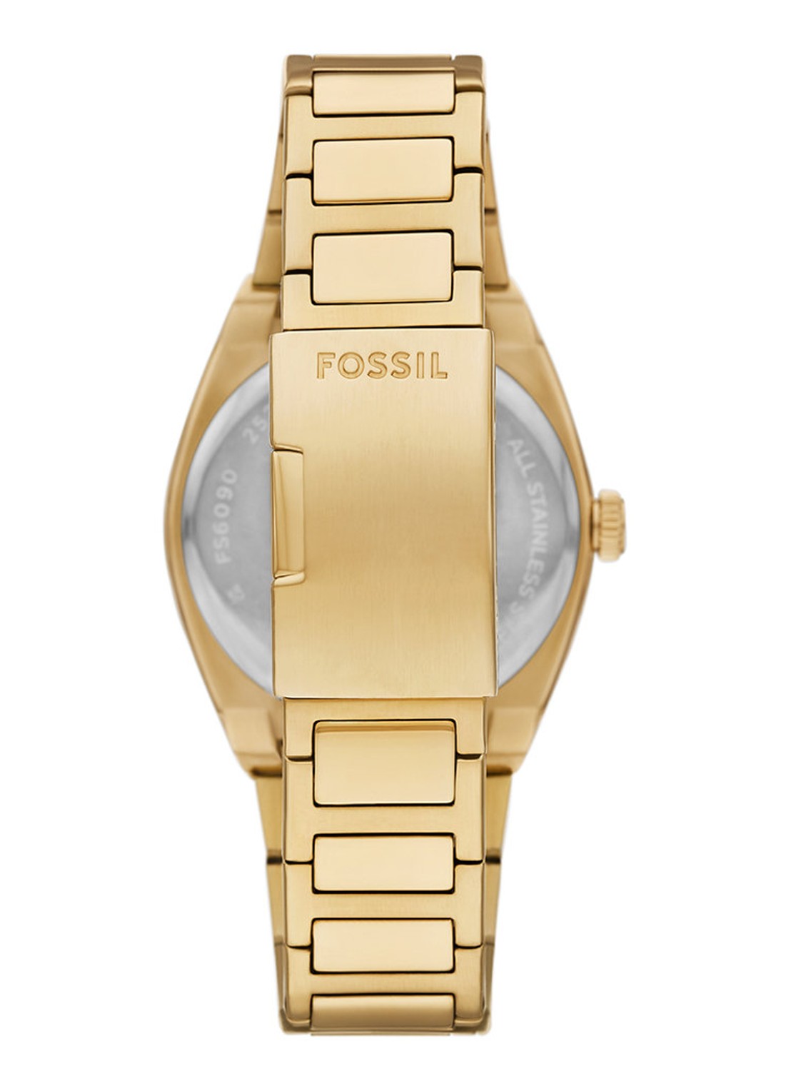 Fossil Everett horloge FS6090 - detail goud