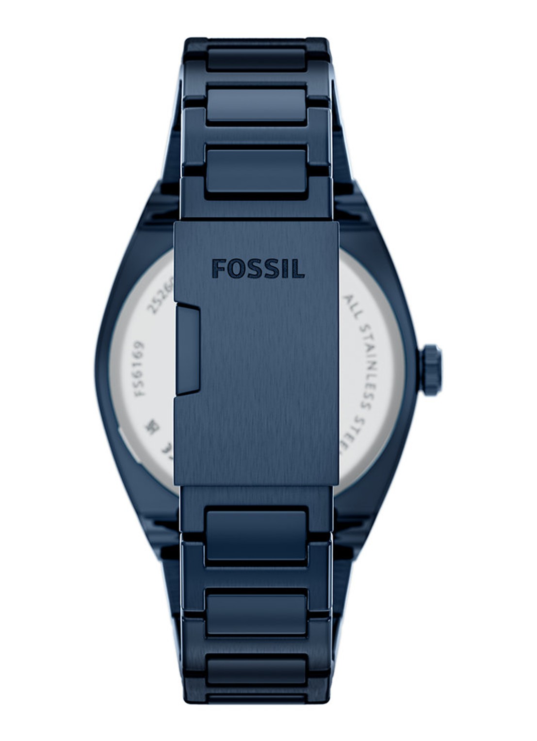 Fossil Everett horloge FS6169 - detail blauw