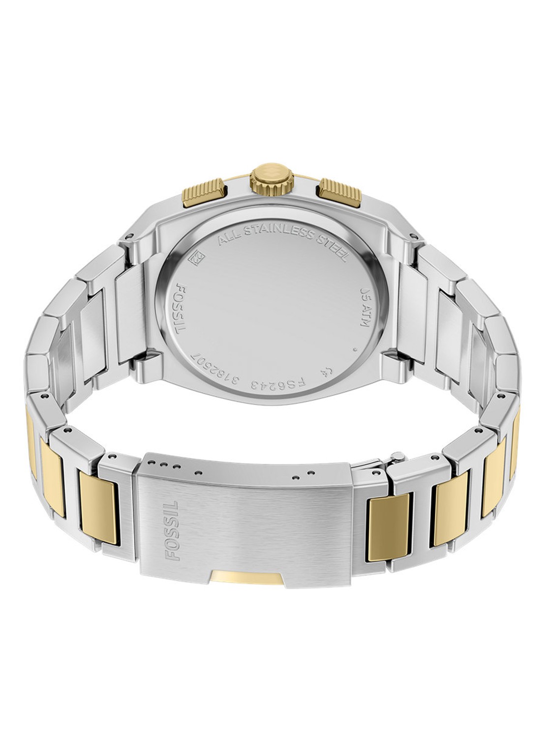 Fossil Everett horloge FS6243 - detail 3 zilver