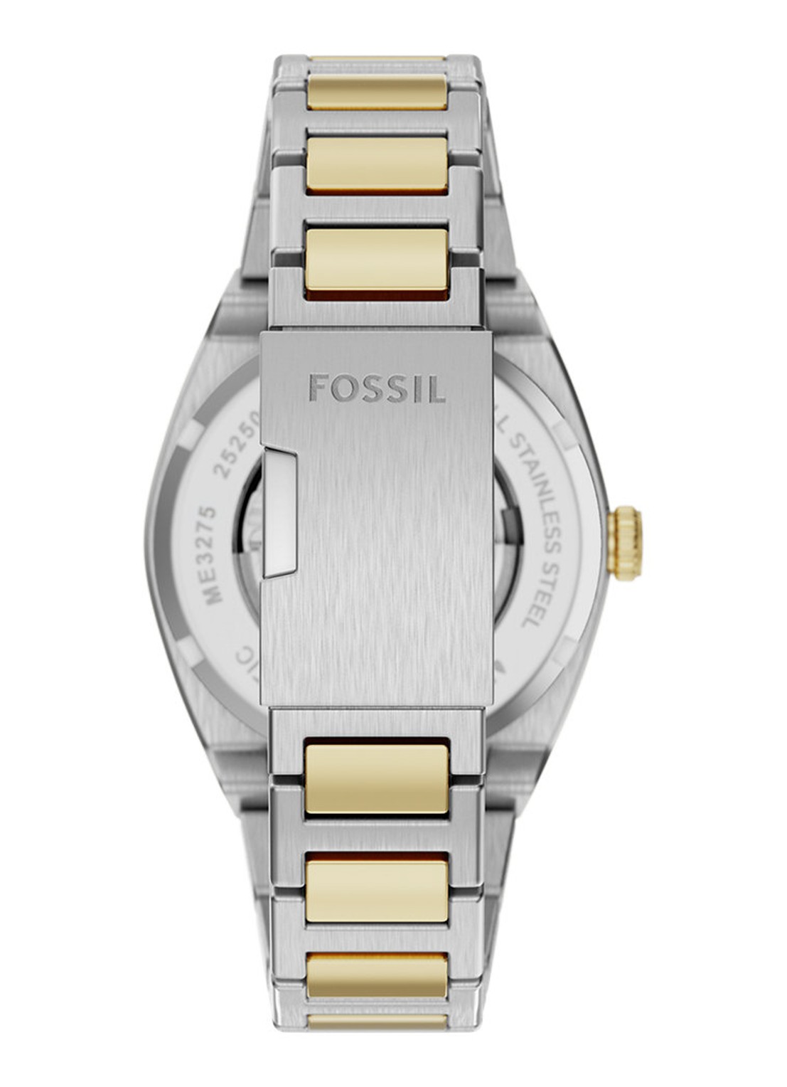Fossil Everett horloge ME3275 - detail zilver