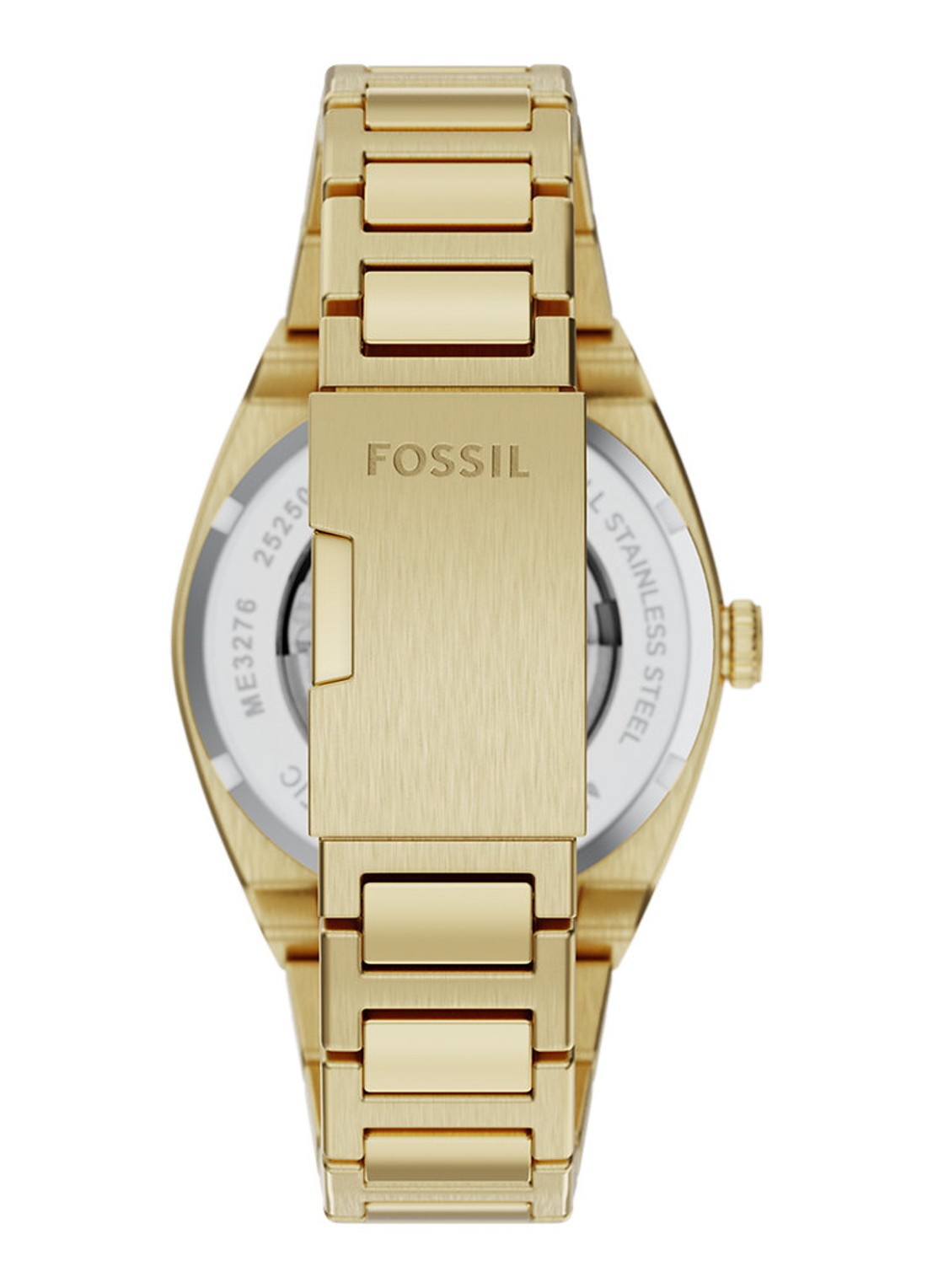 Fossil Everett horloge ME3276 - detail goud