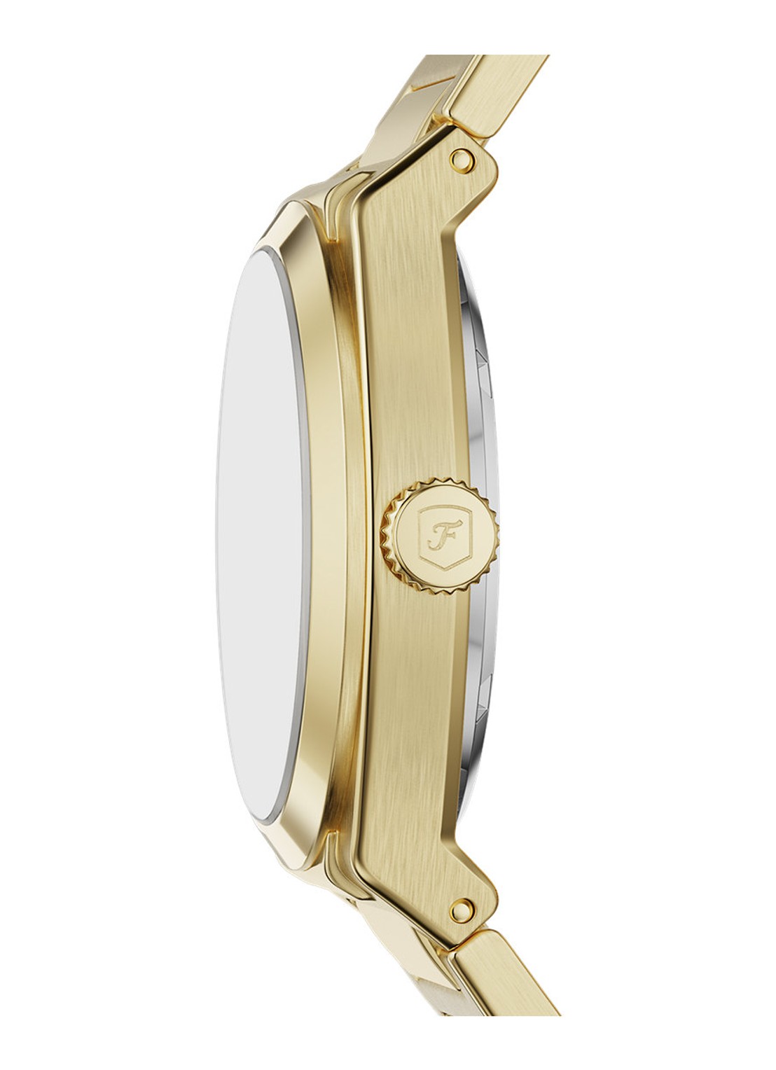 Fossil Everett horloge ME3276 - detail 2 goud