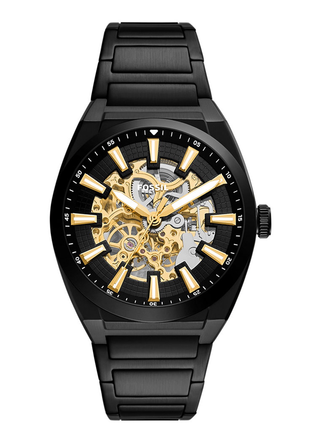 Fossil Everett horloge ME3289 - voorkant 6 zwart