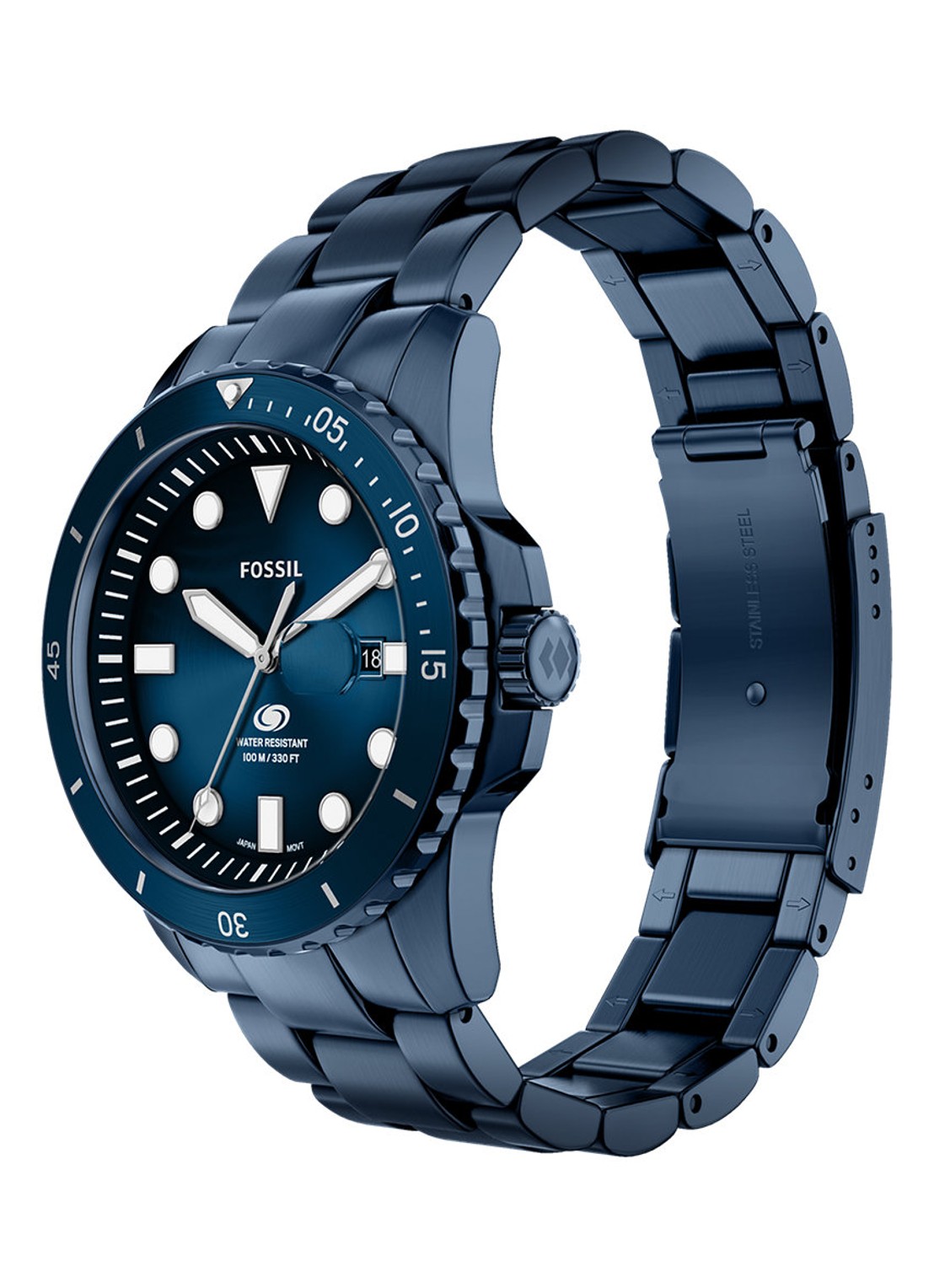 Fossil Fossil Blue horloge FS6166 - detail 5 blauw