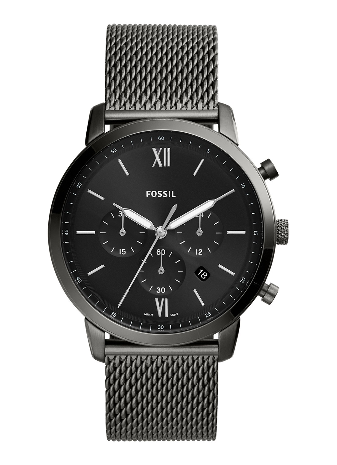 Fossil FOSSIL FS5699 - voorkant donkergrijs