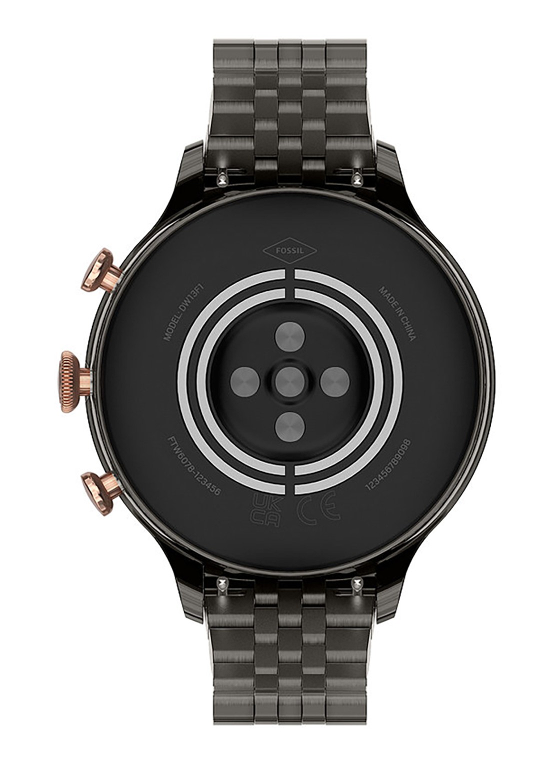 Fossil Gen 6 smartwatch FTW6078 - detail 5 roségoud